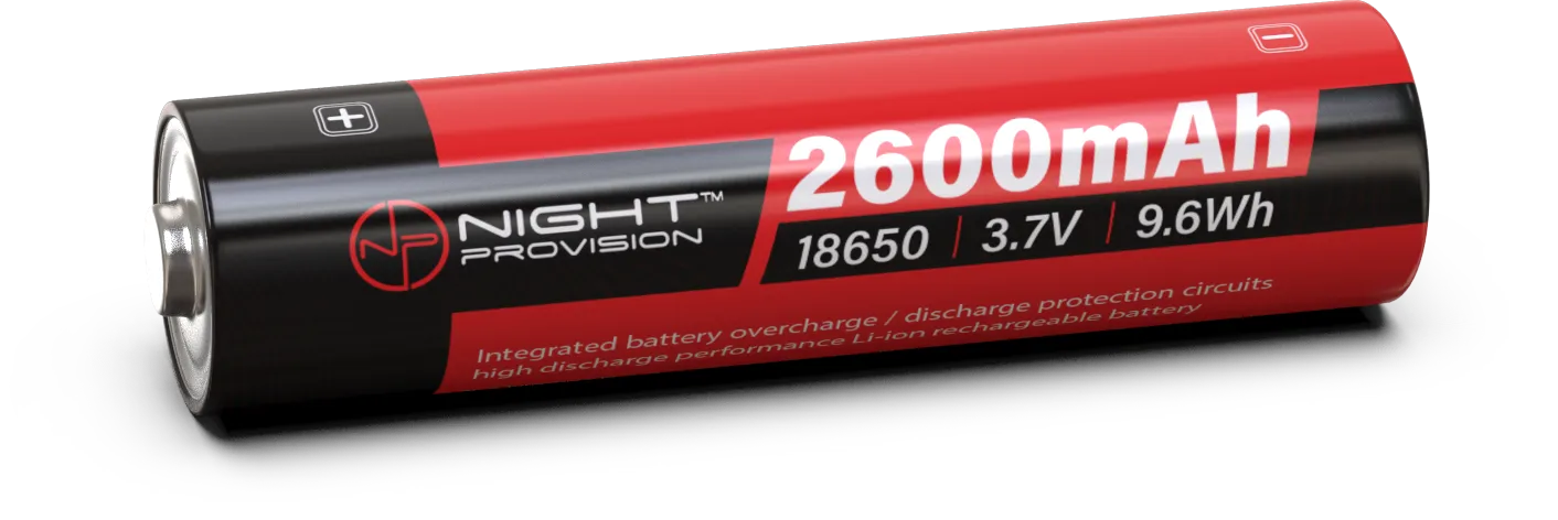 3.7V 2600MAH USB RECHARGEABLE 18650 BATTERY LI-ION  5.2A & USB CHARGER CABLE