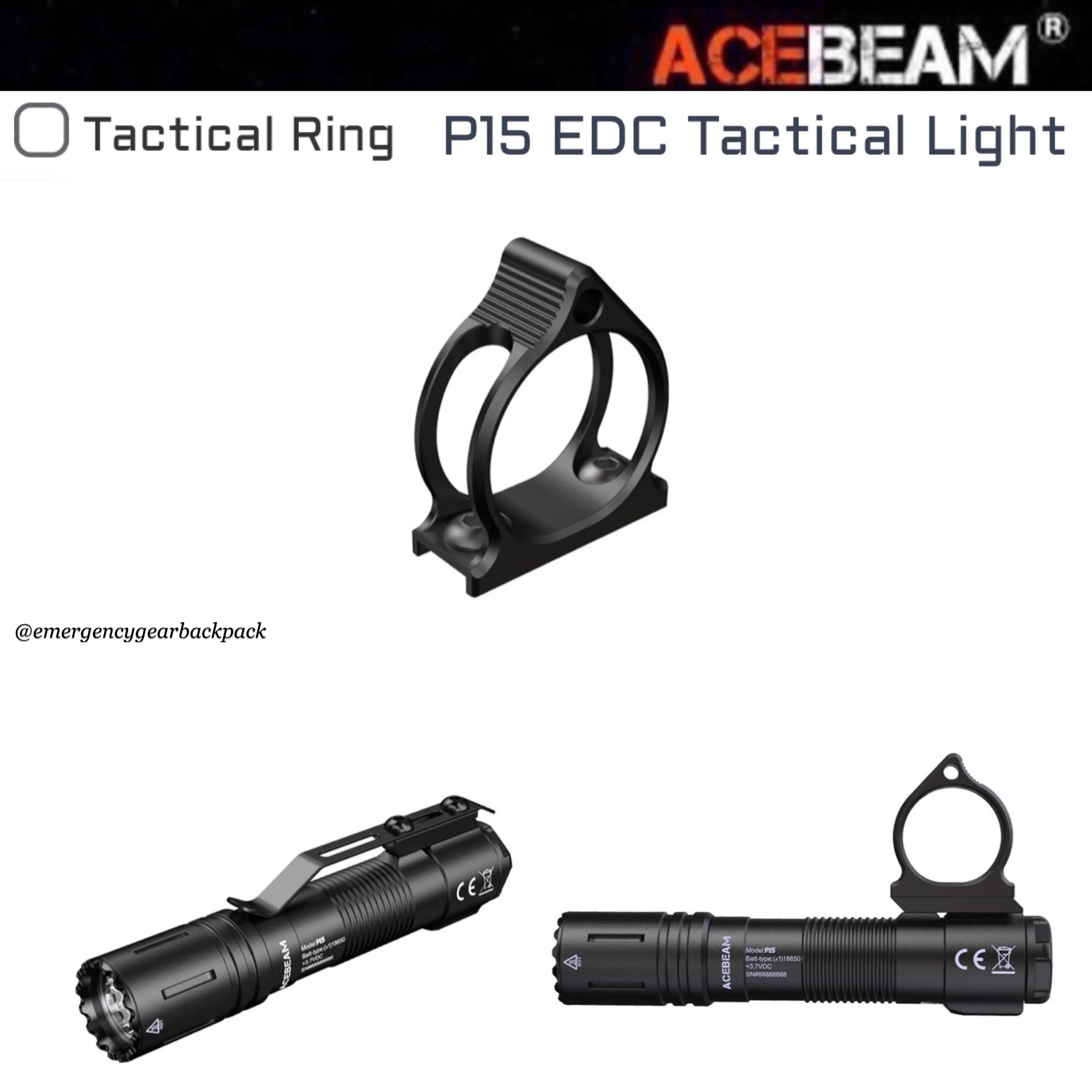 ACEBEAM P15 Accessories