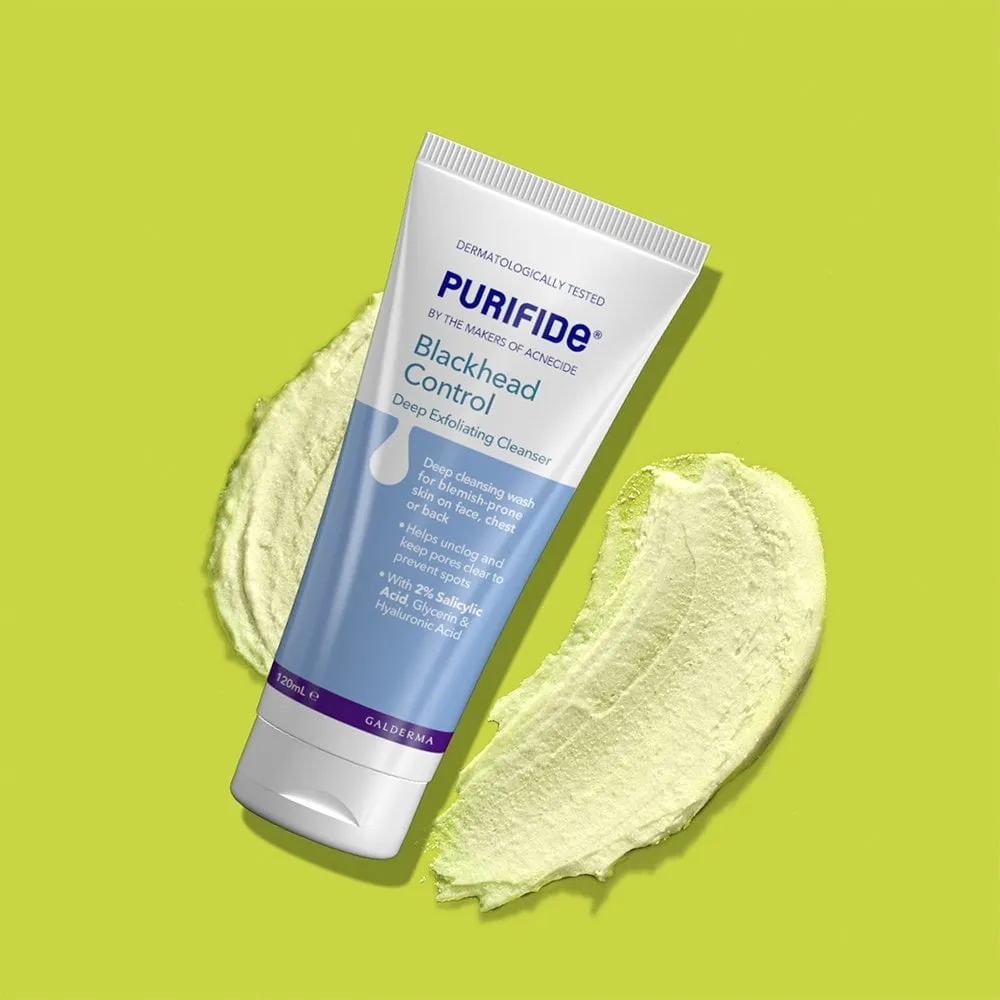 Acnecide   Purifide Purifide Blackhead Control Deep Exfoliating Cleanser 120ml
