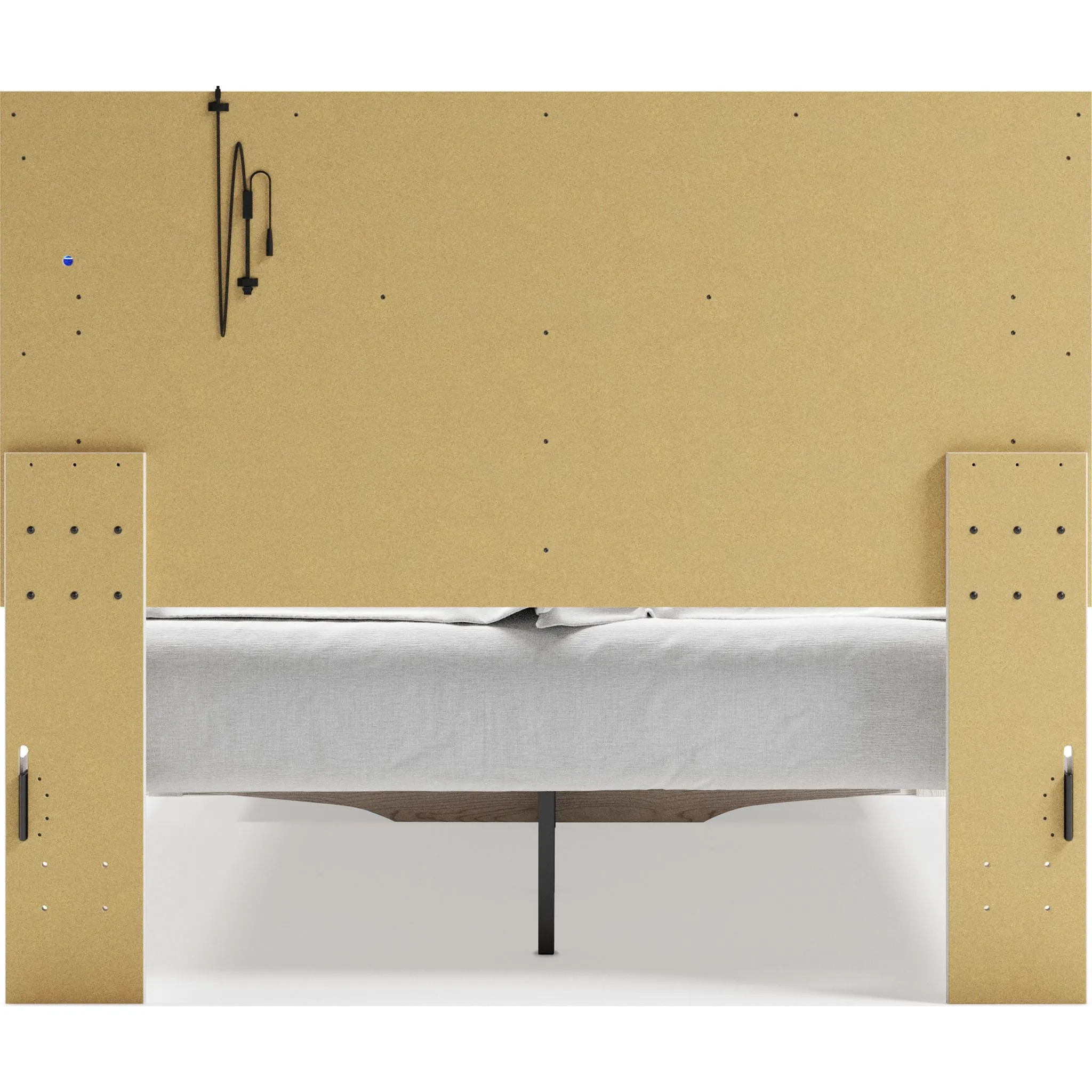 Altyra Storage Bed - White