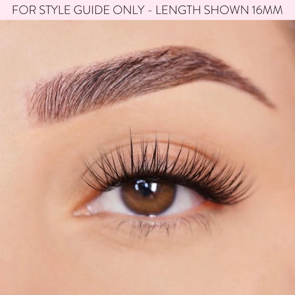 Amor Lashes QuickLash Mixed Length Individual Lash Clusters Multipack Tease Black 30 Clusters