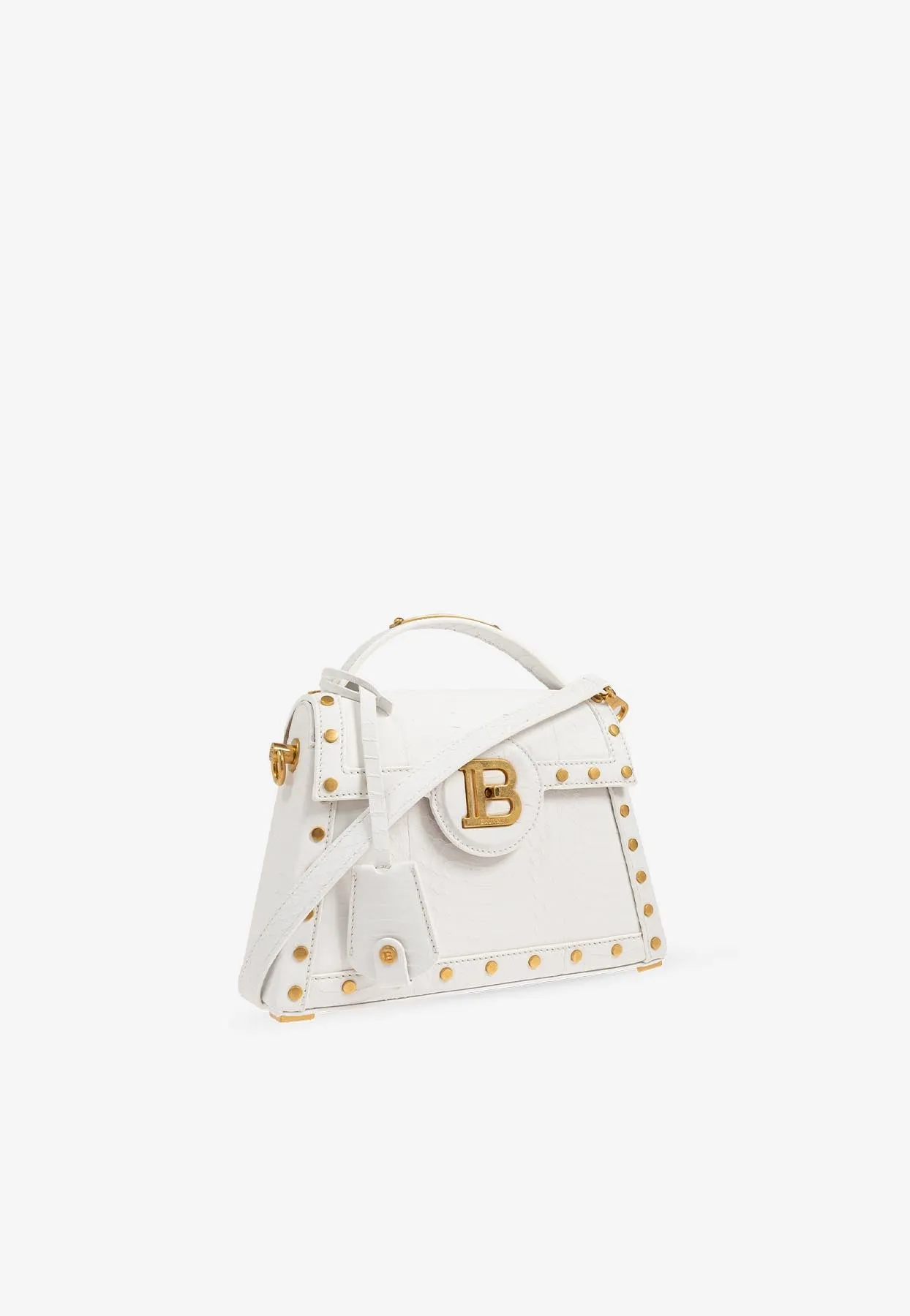B-Buzz Snakeskin-Effect Crossbody Bag