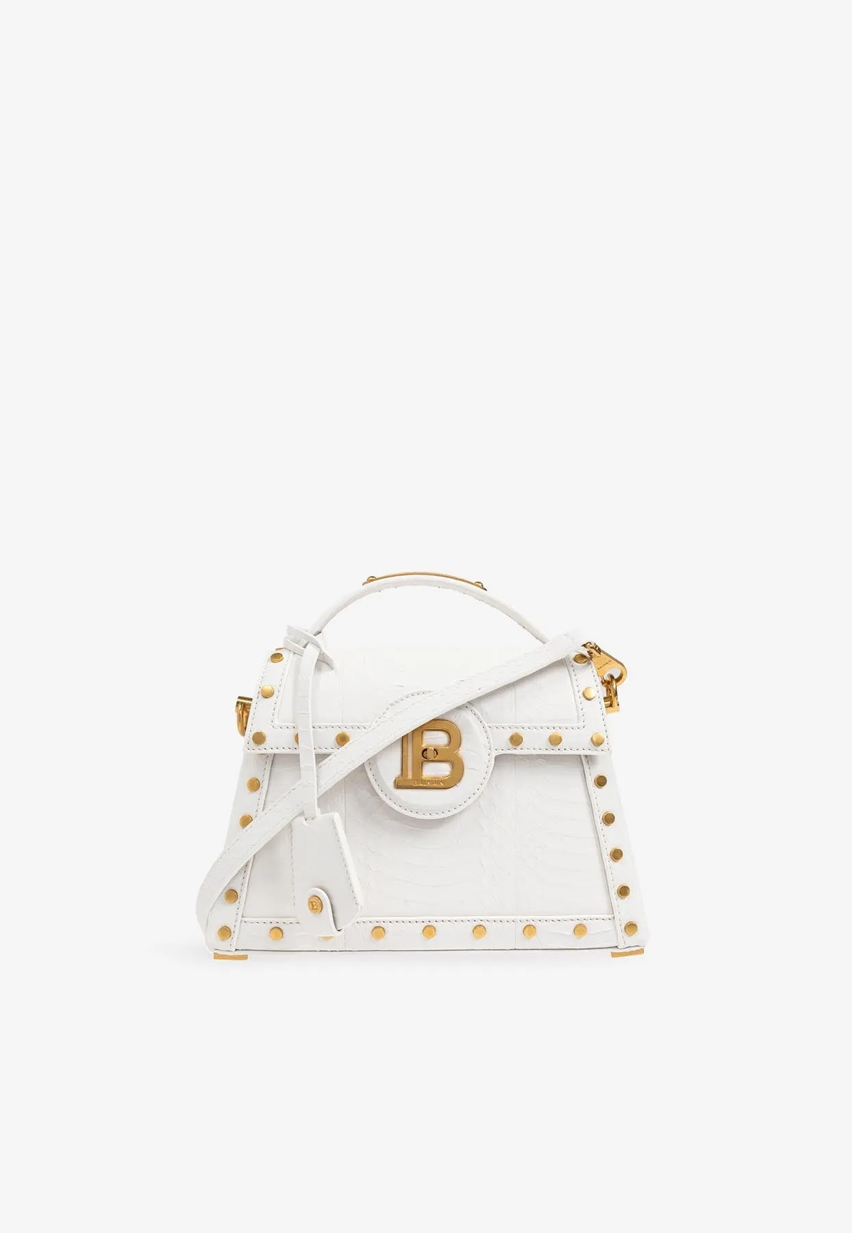 B-Buzz Snakeskin-Effect Crossbody Bag
