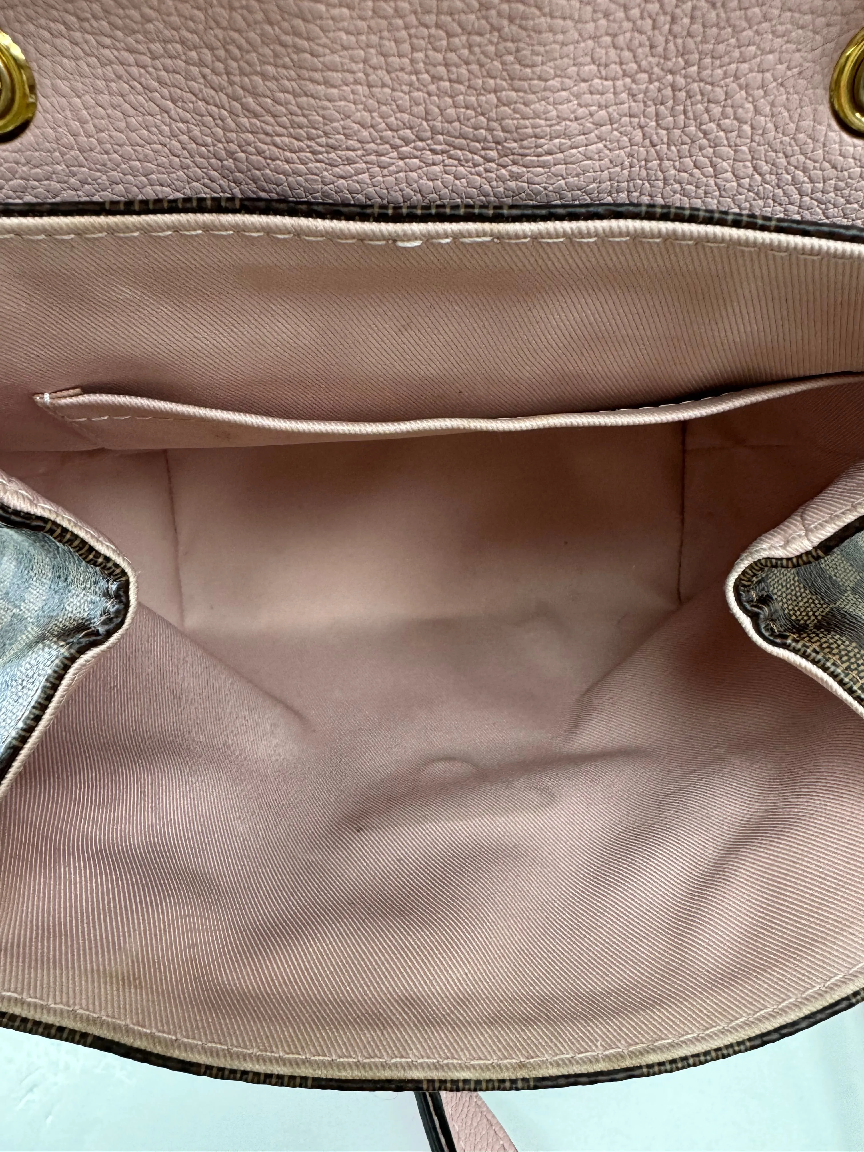 Backpack Designer By Louis Vuitton, Size: Small