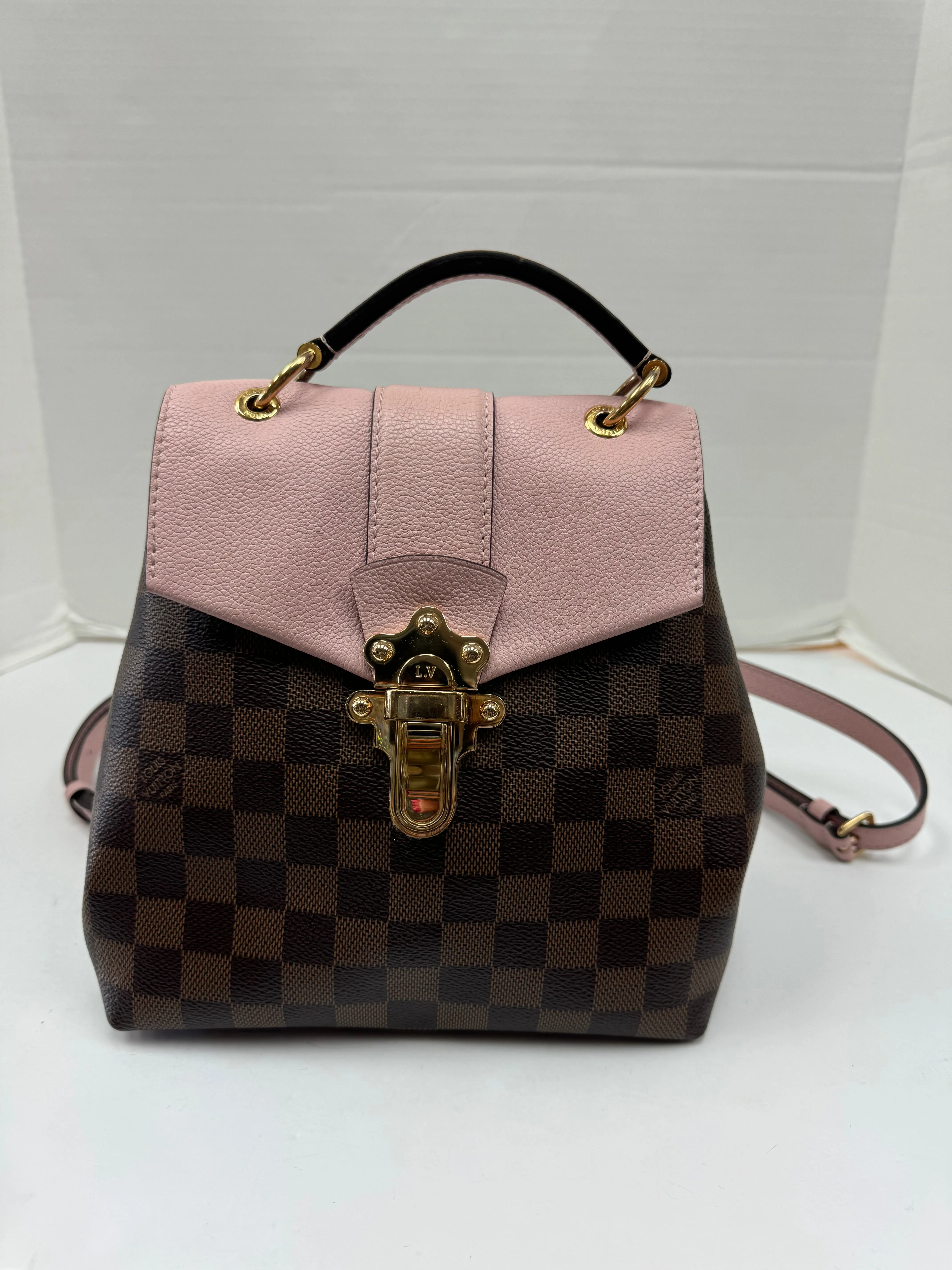 Backpack Designer By Louis Vuitton, Size: Small