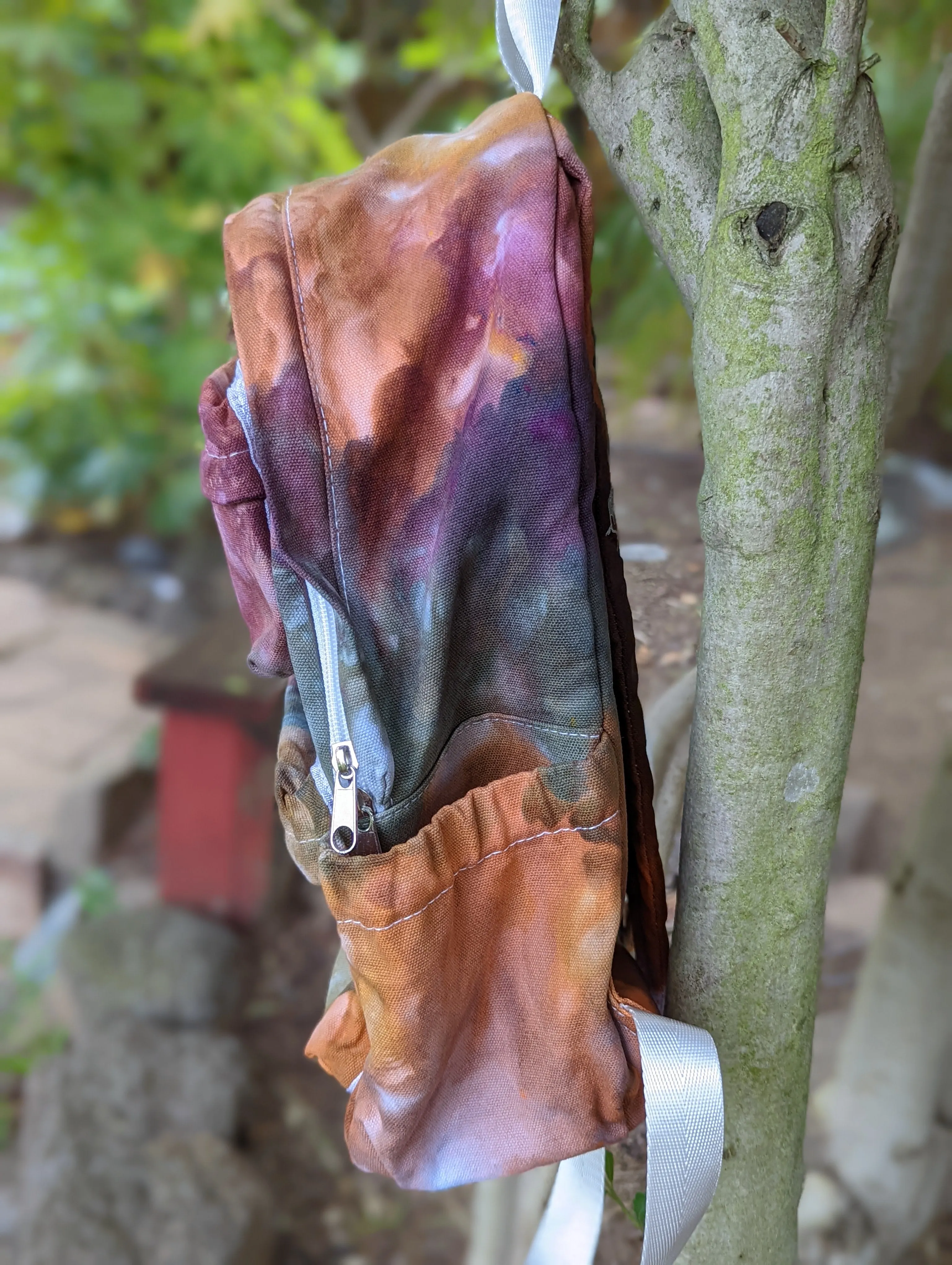 Backpack in Earthy Rainbow