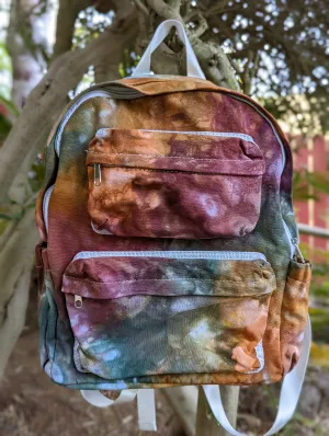 Backpack in Earthy Rainbow