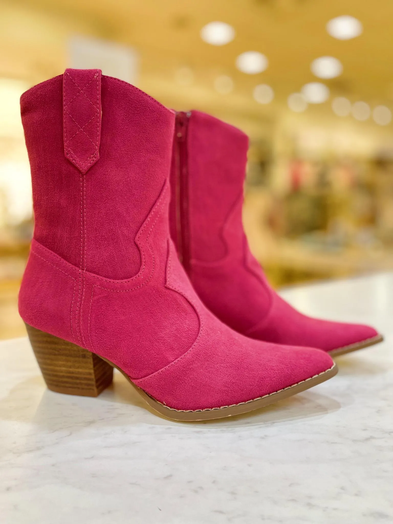 Bambi Hot Pink Boots