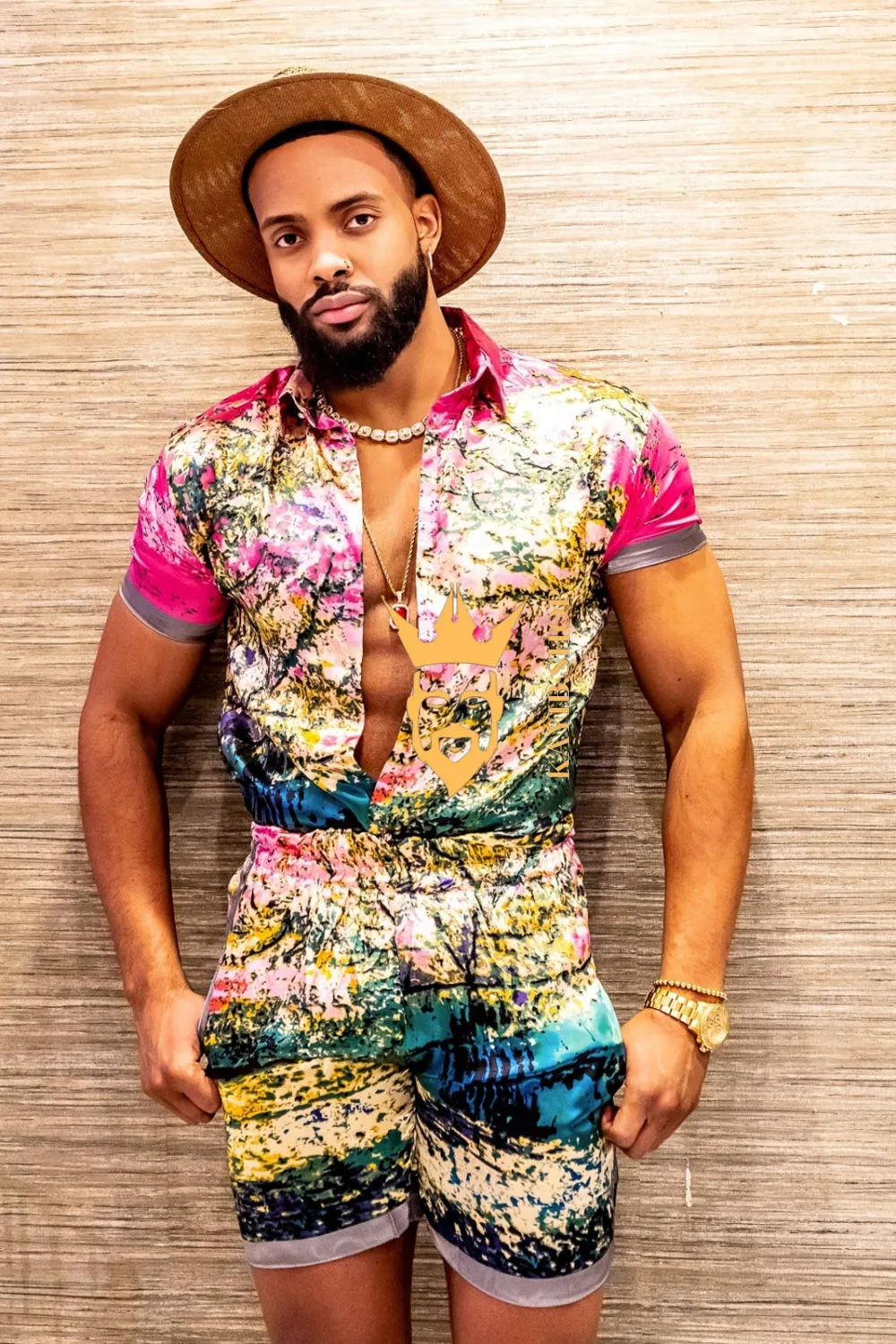 Barocco Print Silk Set - Elevate Your Style and Step into a World of Luxury