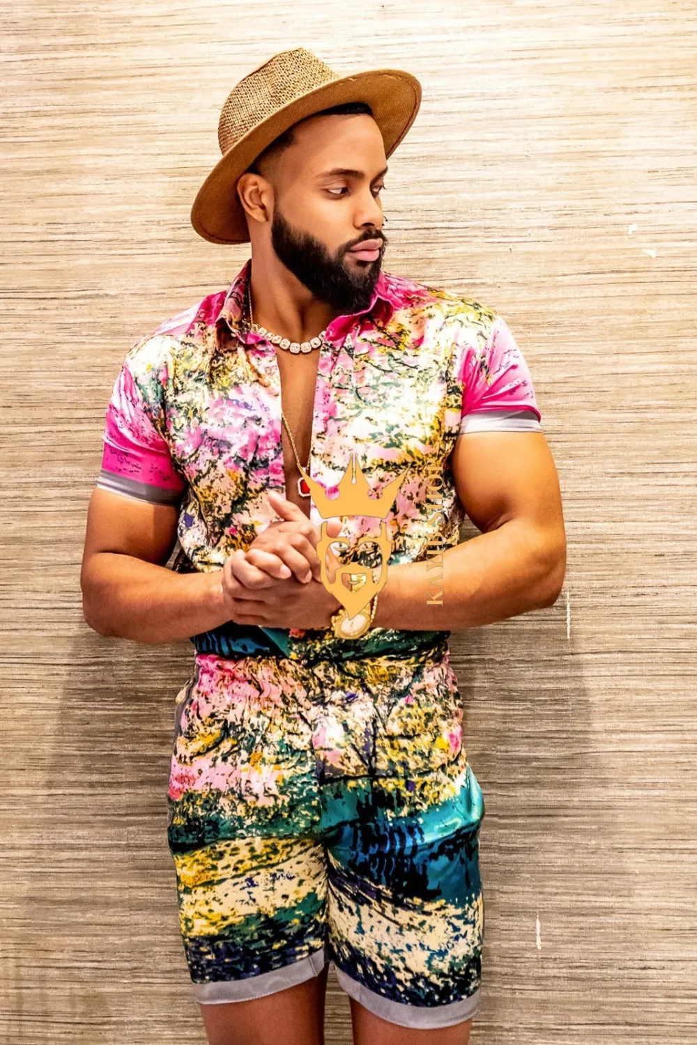 Barocco Print Silk Set - Elevate Your Style and Step into a World of Luxury