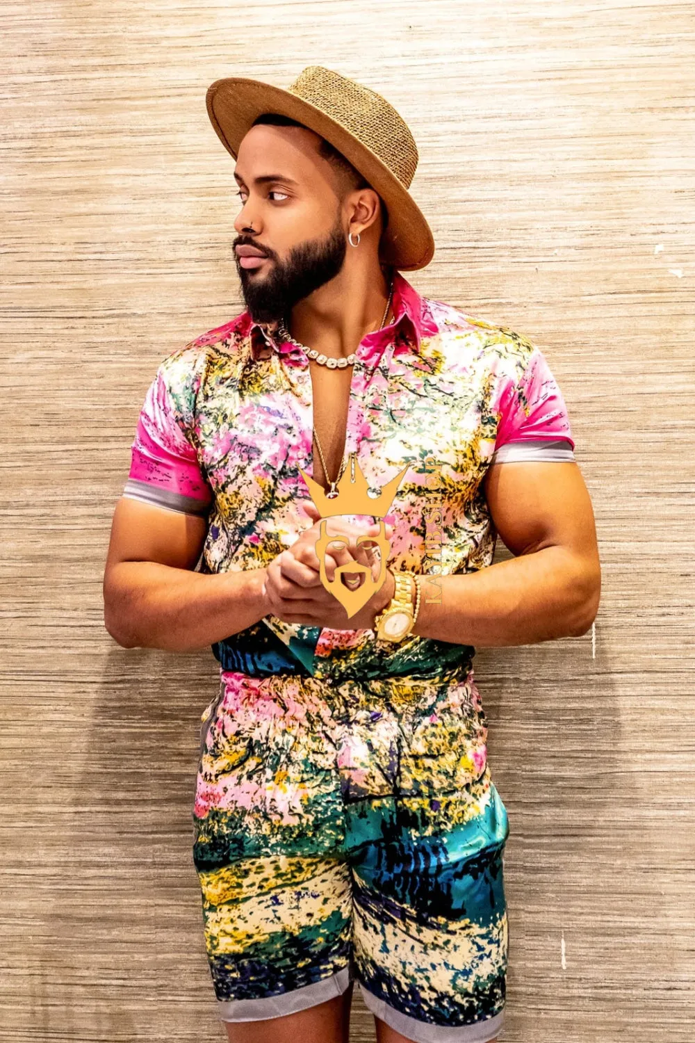 Barocco Print Silk Set - Elevate Your Style and Step into a World of Luxury