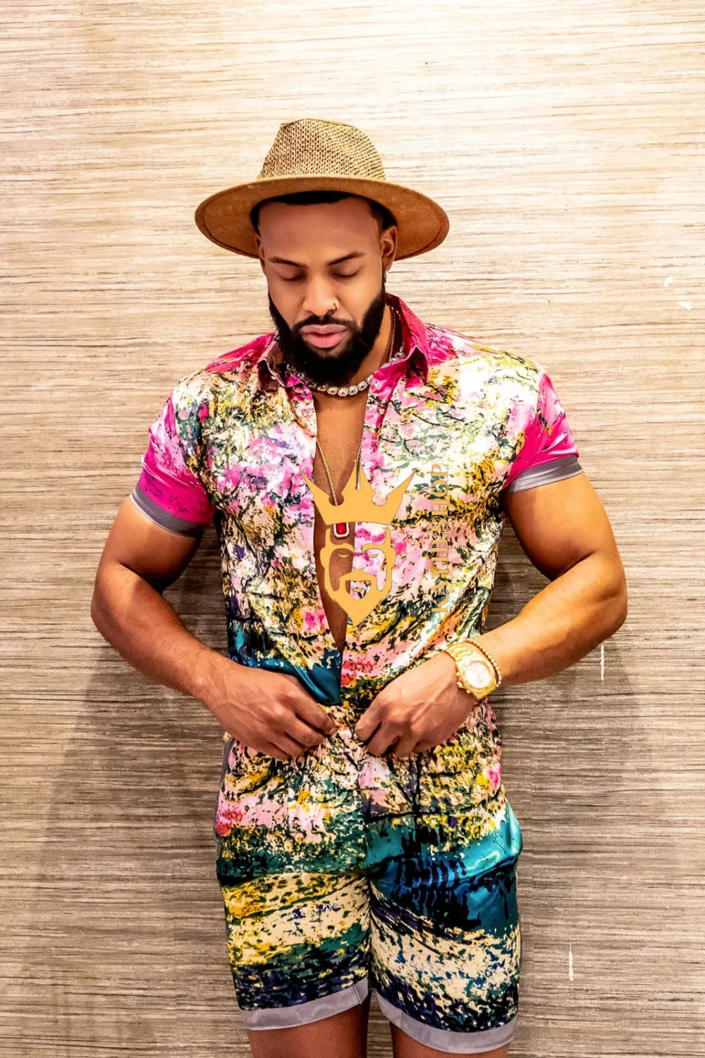Barocco Print Silk Set - Elevate Your Style and Step into a World of Luxury