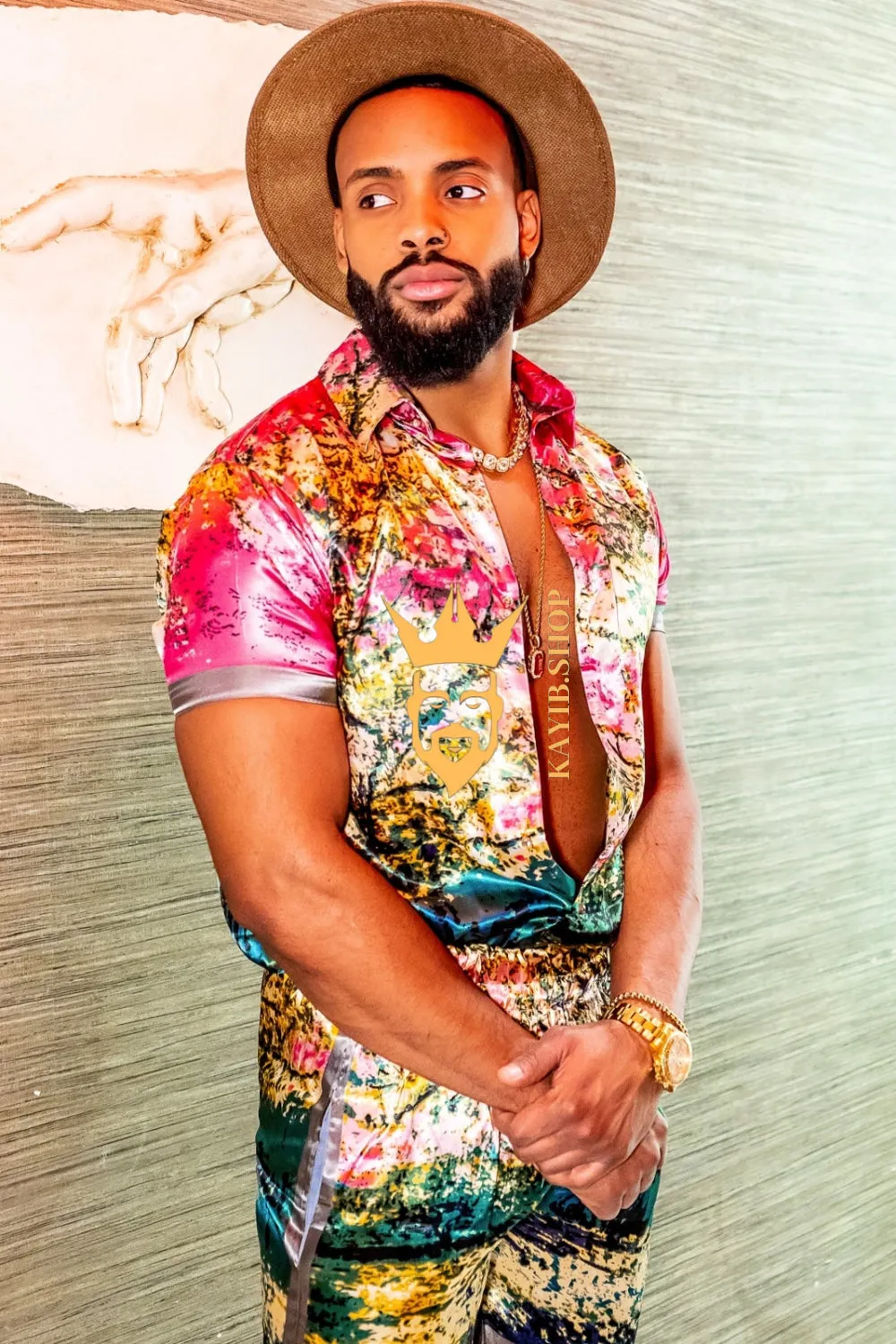 Barocco Print Silk Set - Elevate Your Style and Step into a World of Luxury