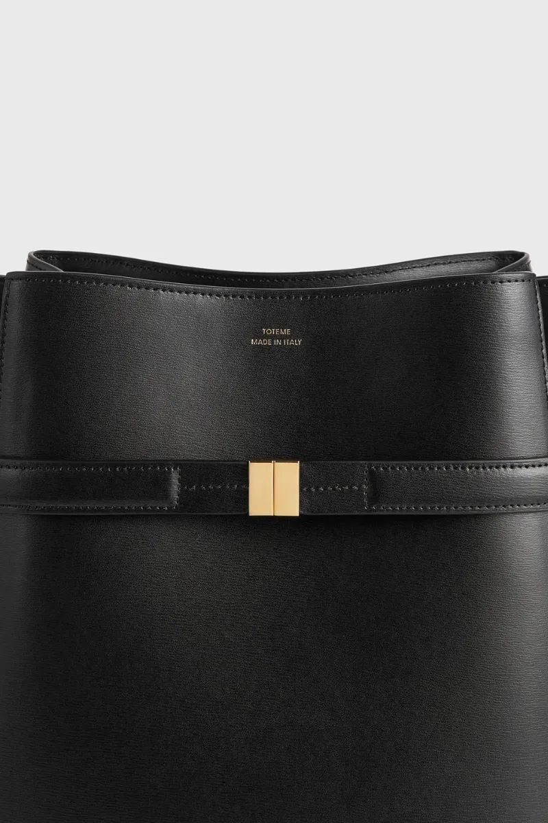Belted Bucket Bag