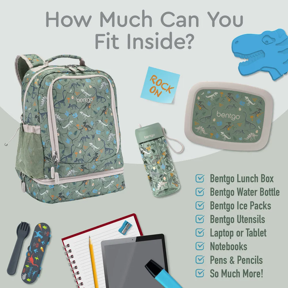 Bentgo Kids Prints 2-in-1 Backpack & Lunch Bag
