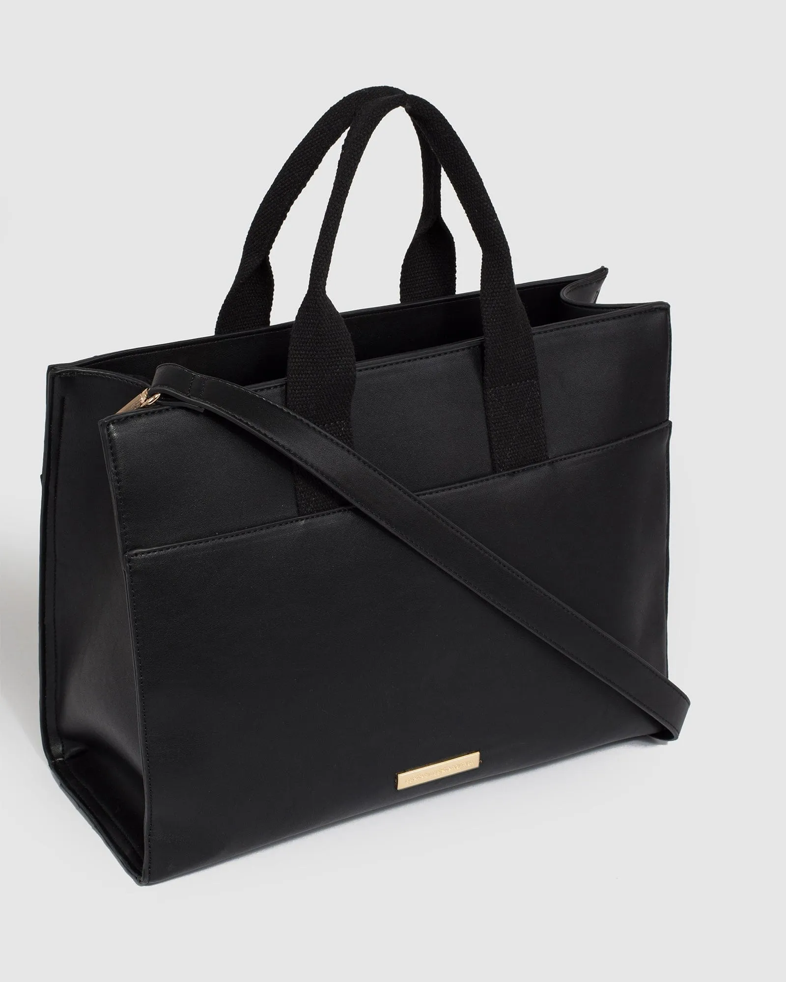 Black Bonnie Tech Tote Bag