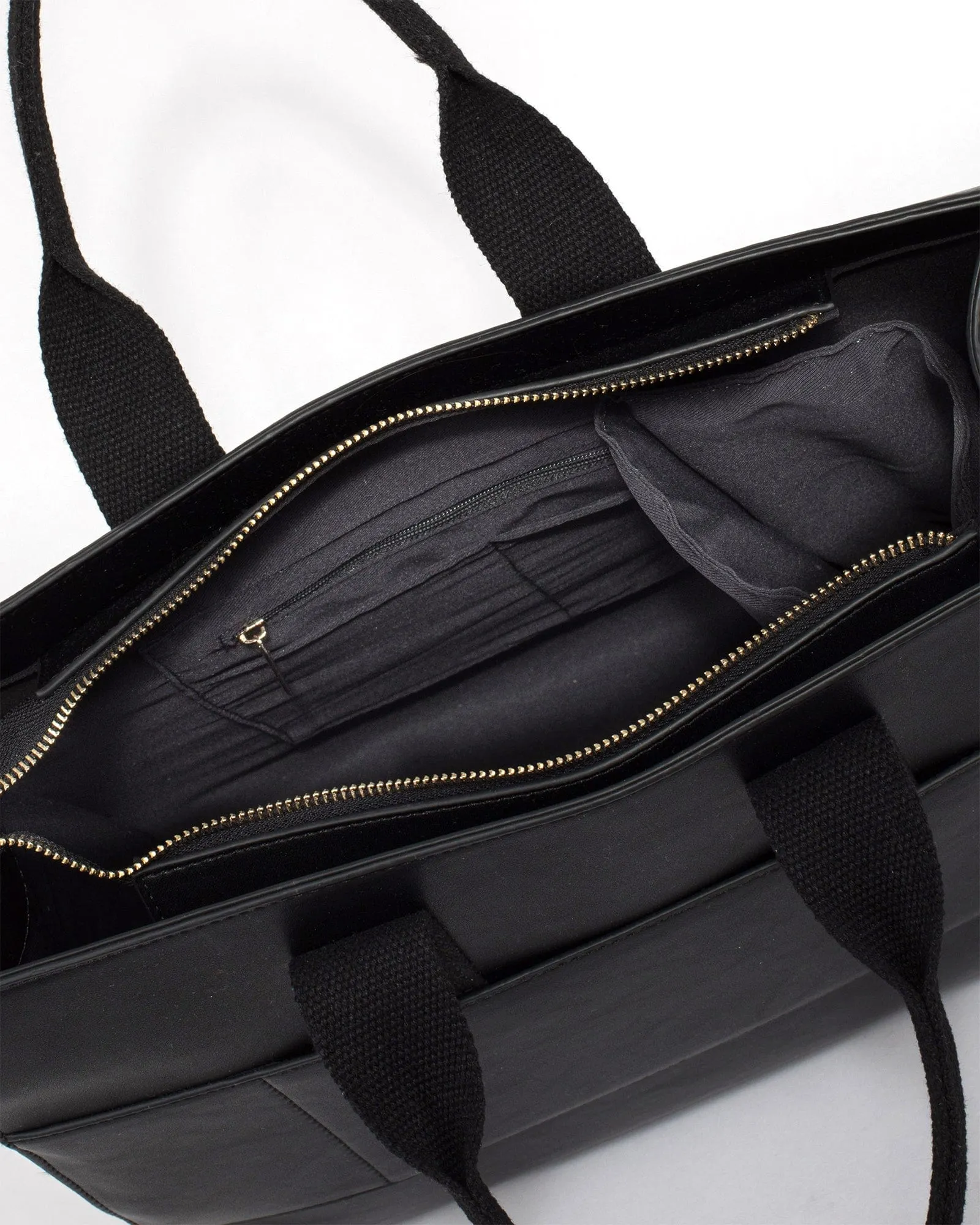 Black Bonnie Tech Tote Bag