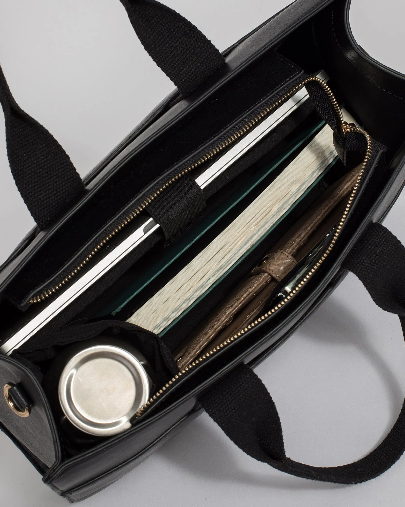 Black Bonnie Tech Tote Bag
