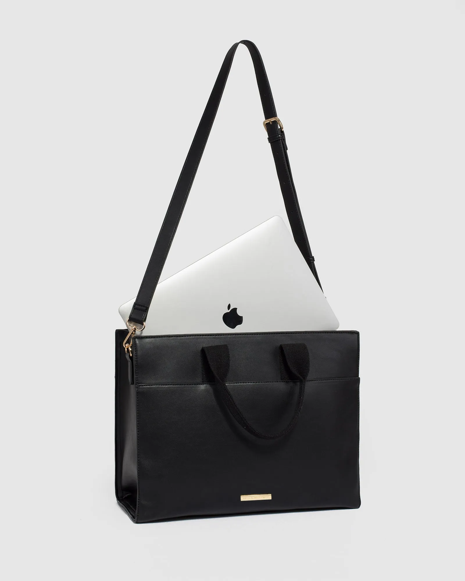 Black Bonnie Tech Tote Bag