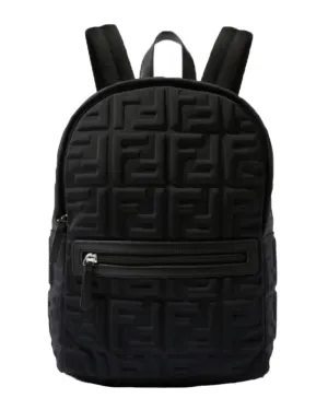 Black FF Logo Backpack