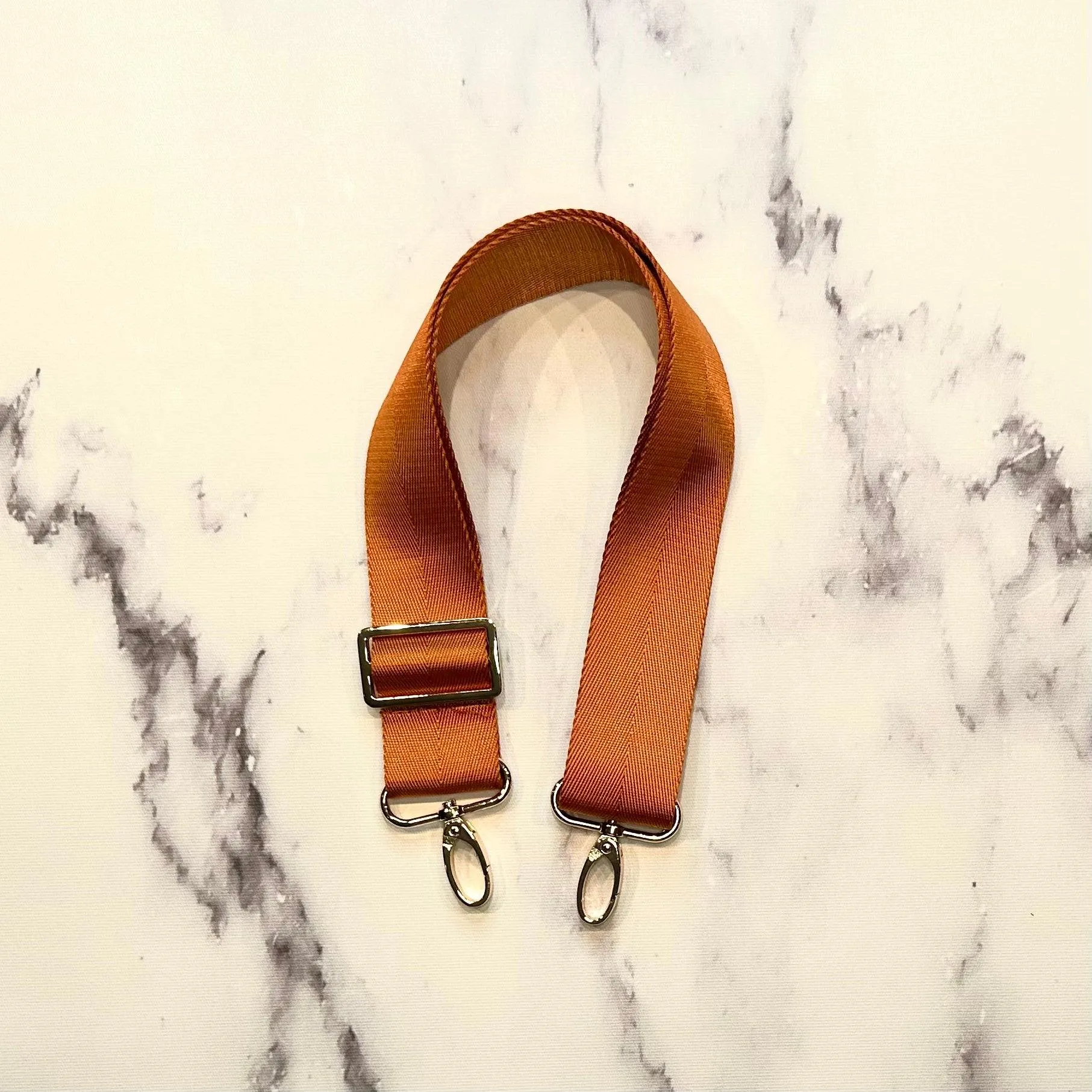 Burnt Orange Fanny Pack Nylon Strap - 002S