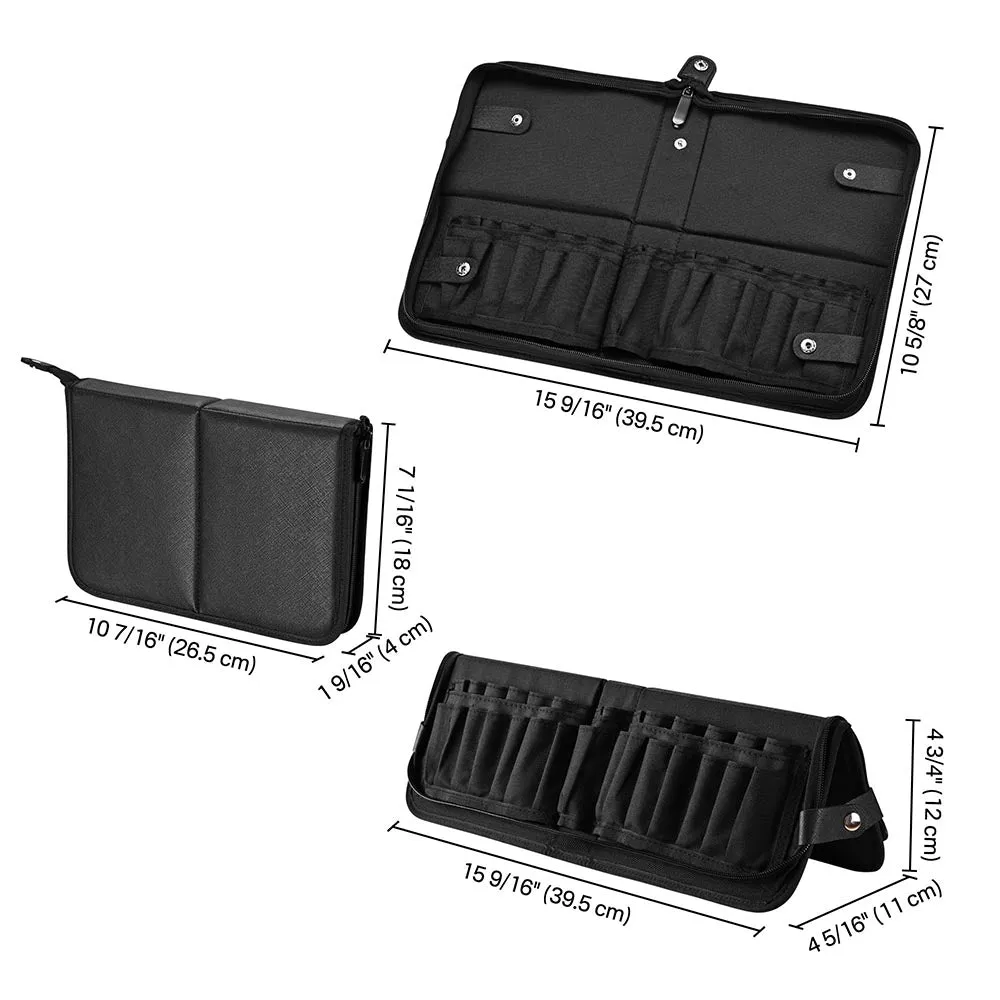 Byootique Makeup Brush Travel Storage Bag