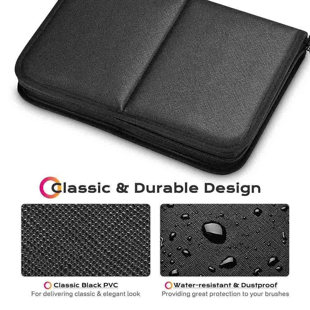 Byootique Makeup Brush Travel Storage Bag