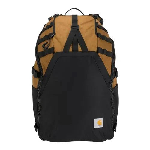 Carhartt 45l Nylon Internal Frame Hiking, Durable Pack with Hydration Port, Camping Backpack