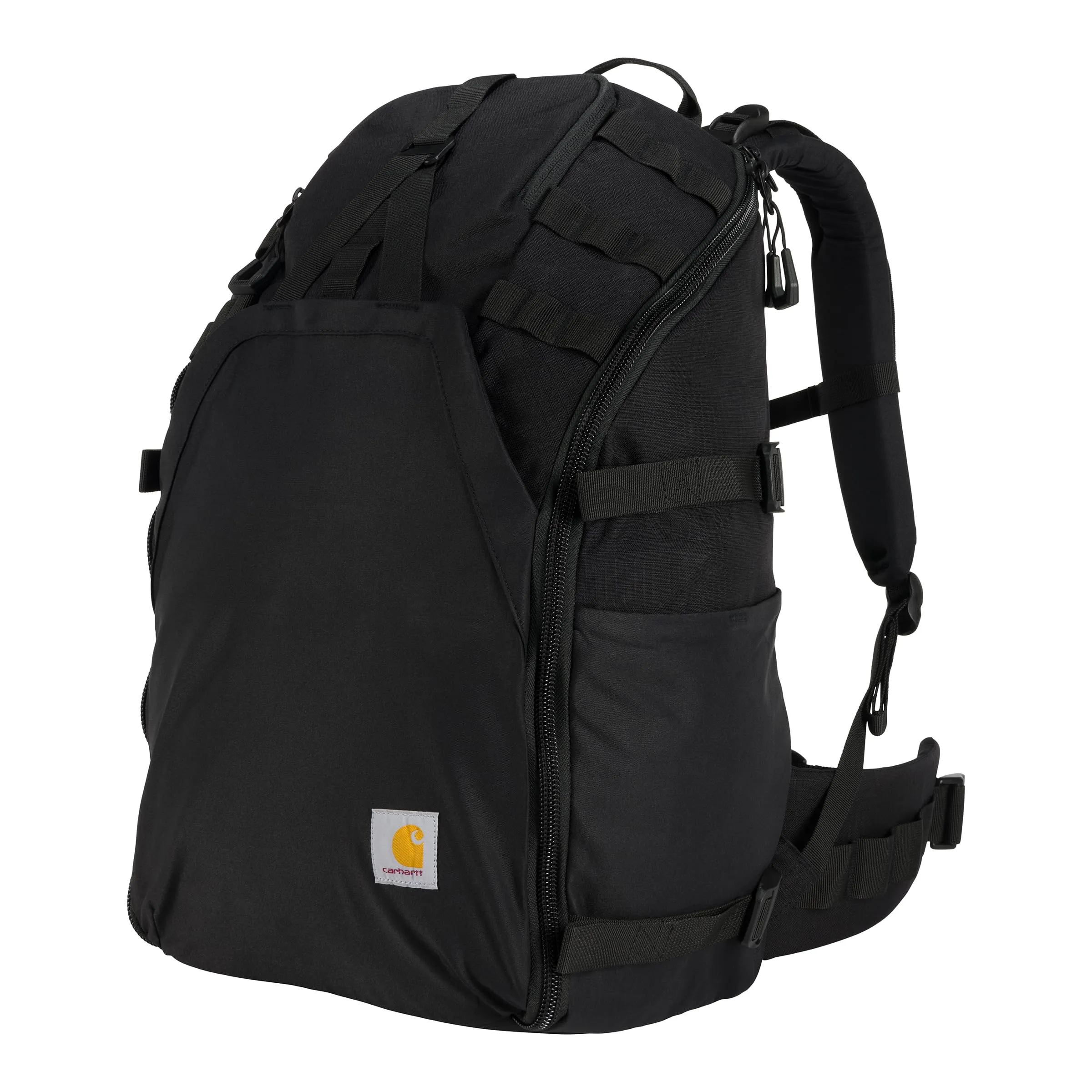 Carhartt 45l Nylon Internal Frame Hiking, Durable Pack with Hydration Port, Camping Backpack