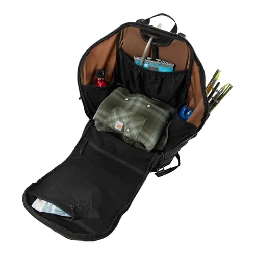 Carhartt 45l Nylon Internal Frame Hiking, Durable Pack with Hydration Port, Camping Backpack