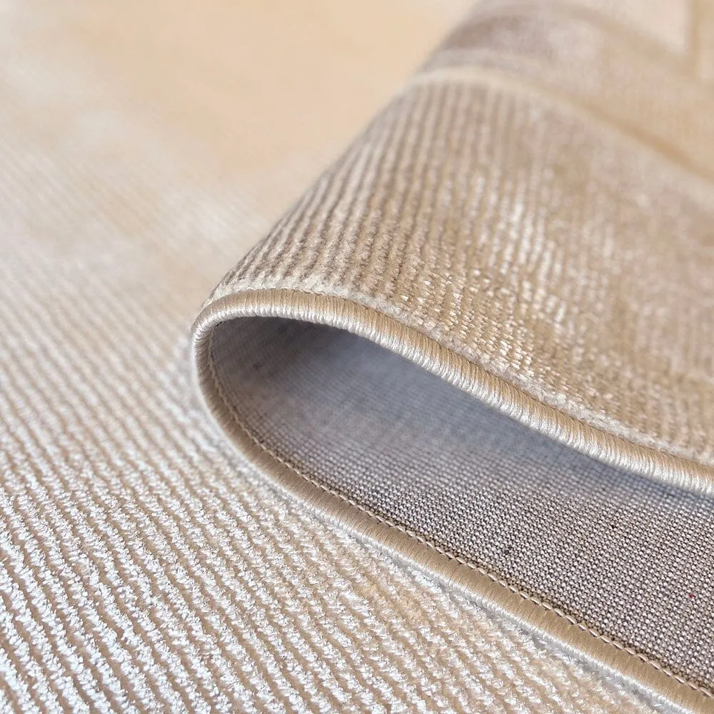 Cassian Ivory & Gold Bordered Rug