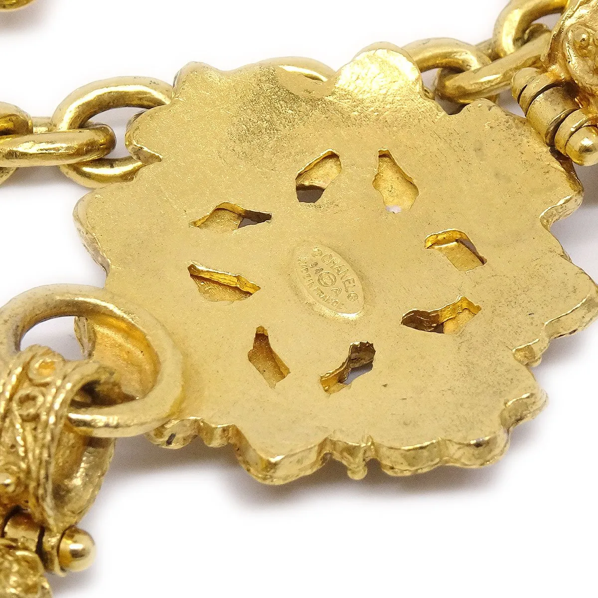 CHANEL * 1994 Filigree Tassel Necklace ao34152