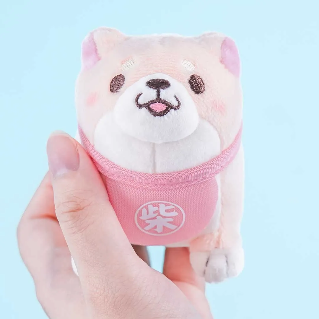 Chuken Mochi Shiba Plushie Charm - Sakura
