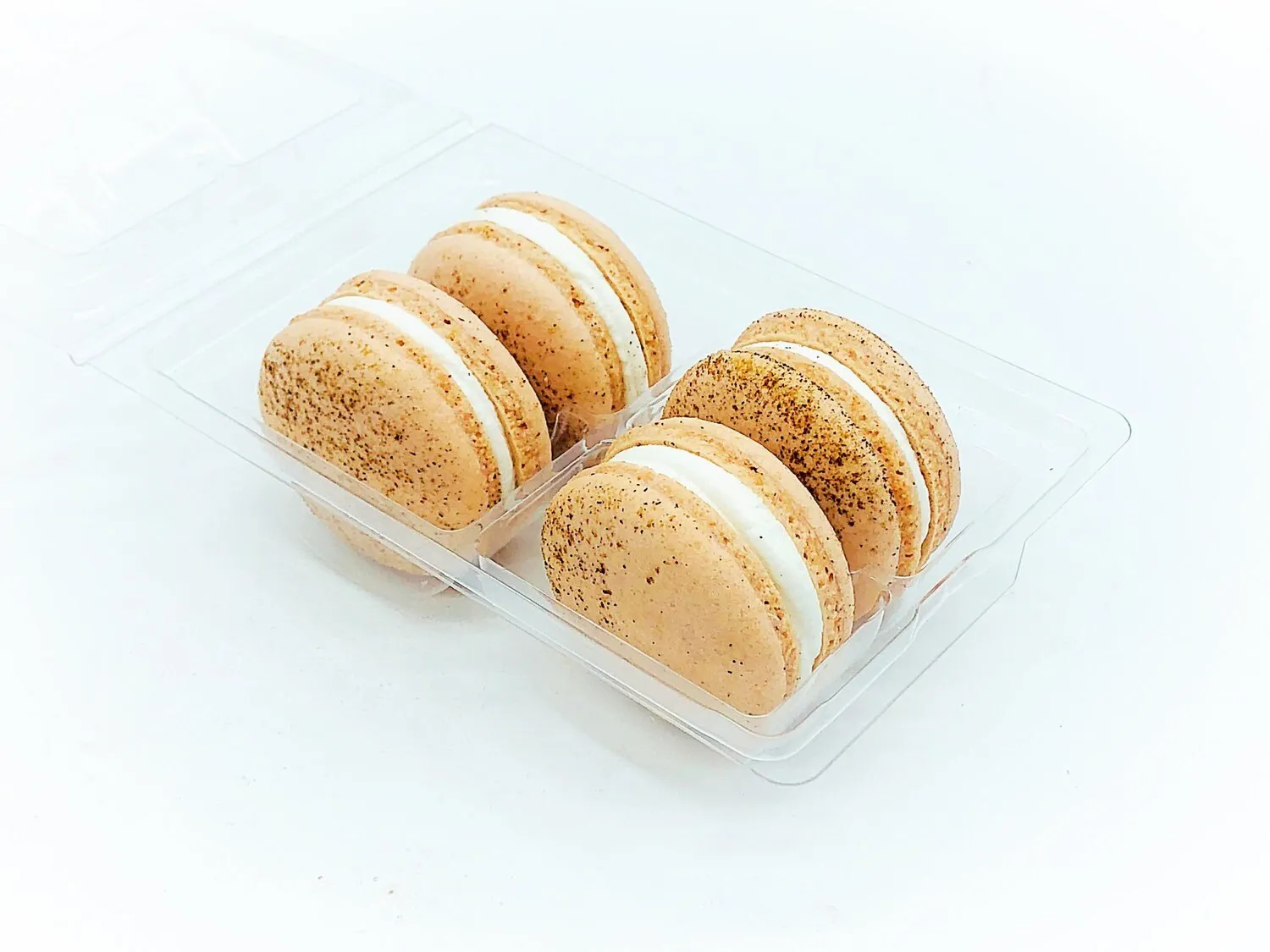 Cinnamon Butterscotch Vegan Macarons