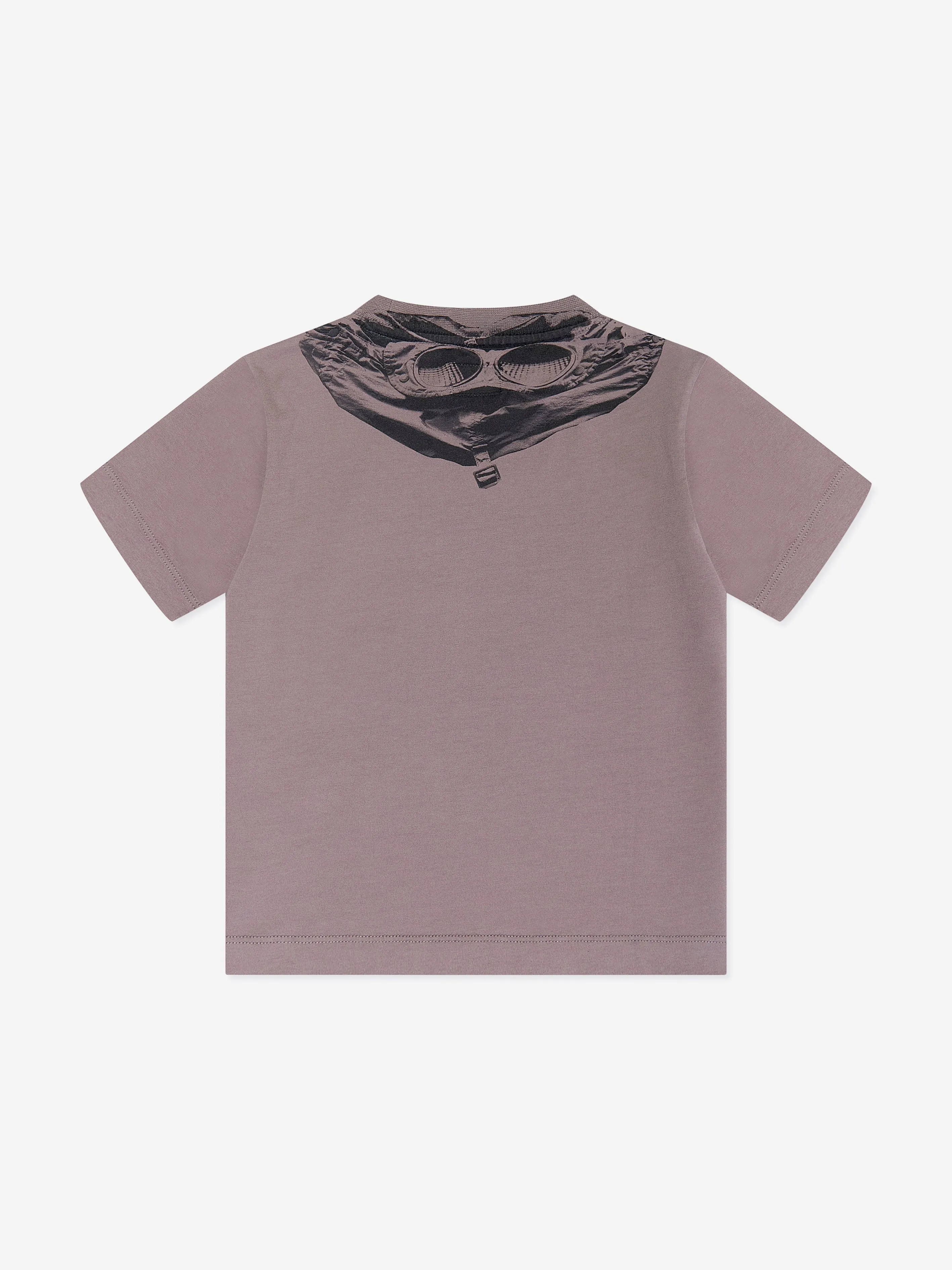 C.P. Company Boys Logo T-Shirt in Purple