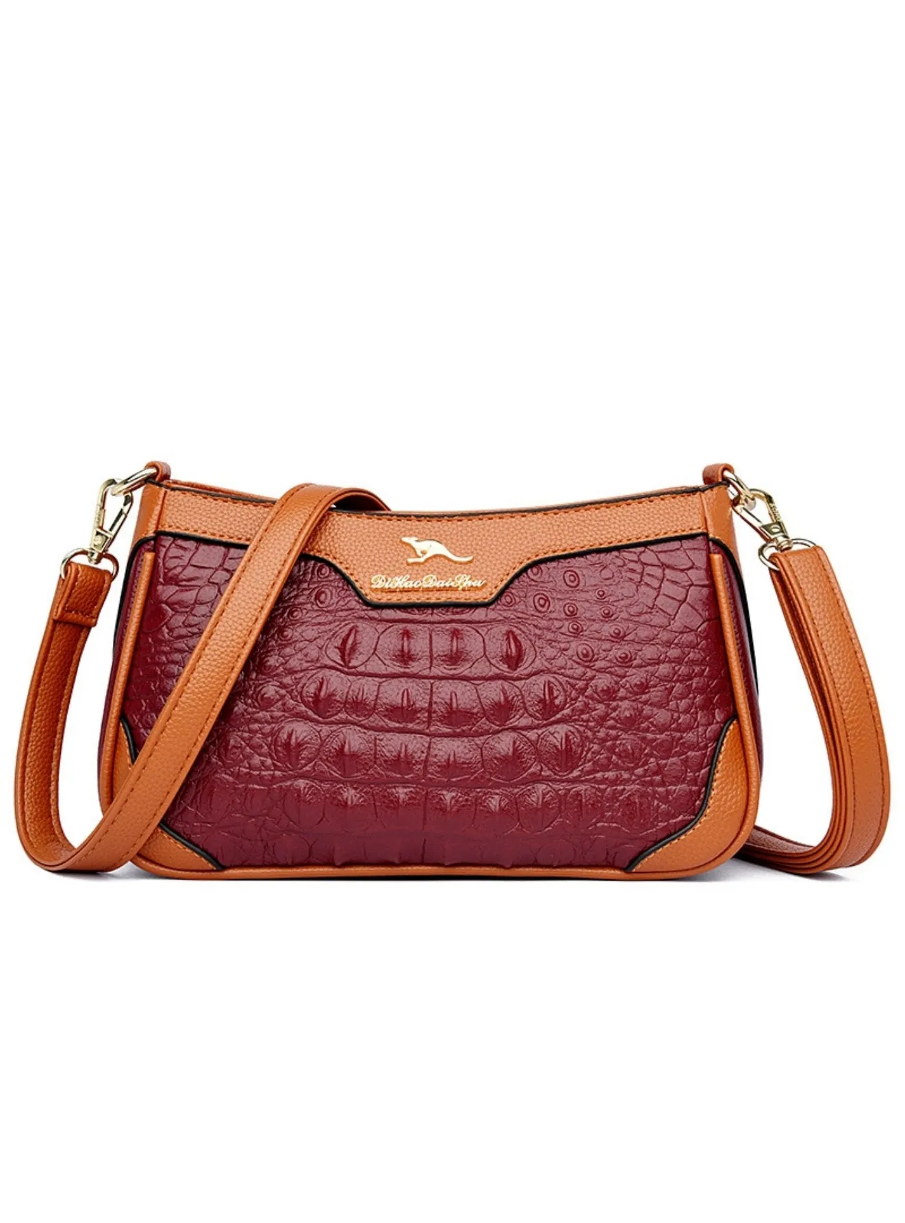 Crocodile Crossbody Bag Shoulder Bag