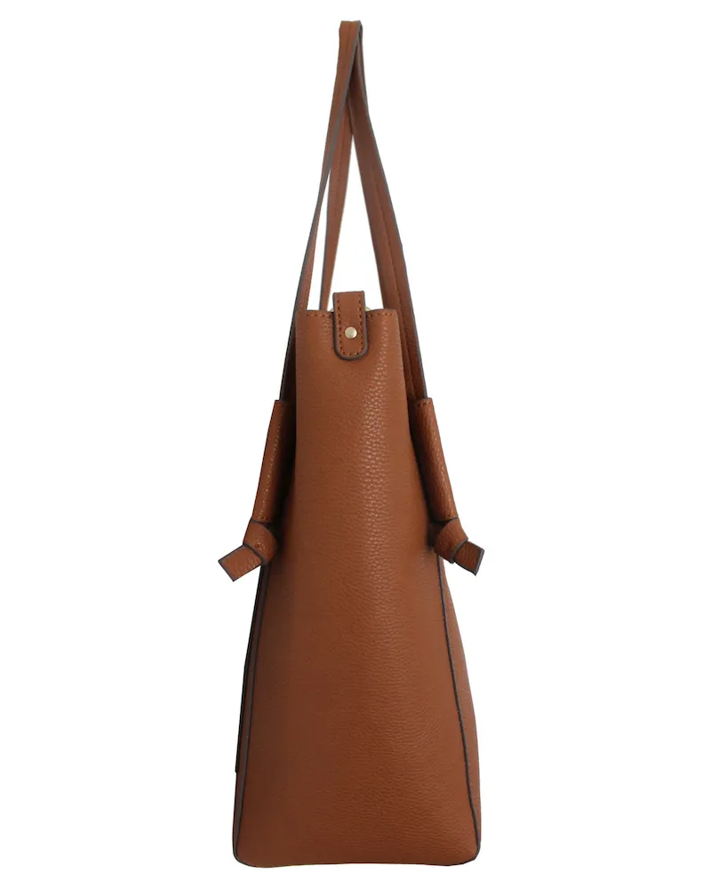 Diane Tote in Cognac