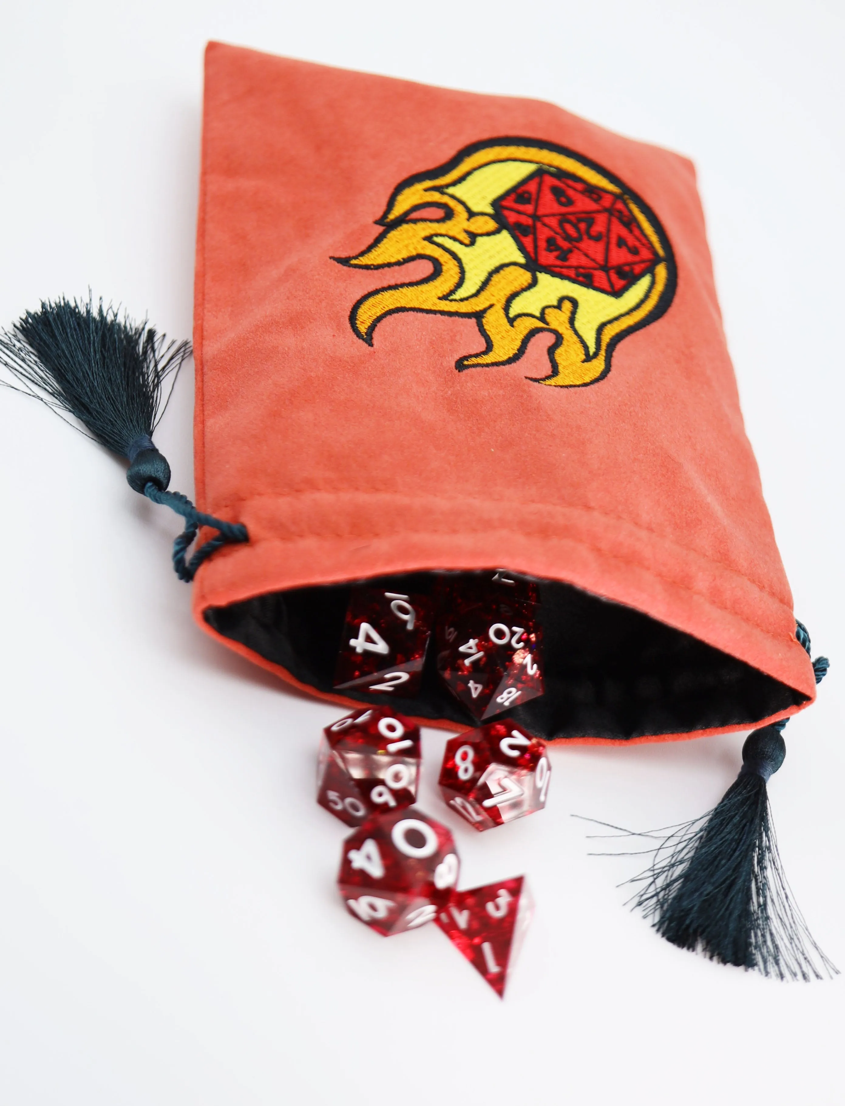 Dice Bag - Dice Fire Ball