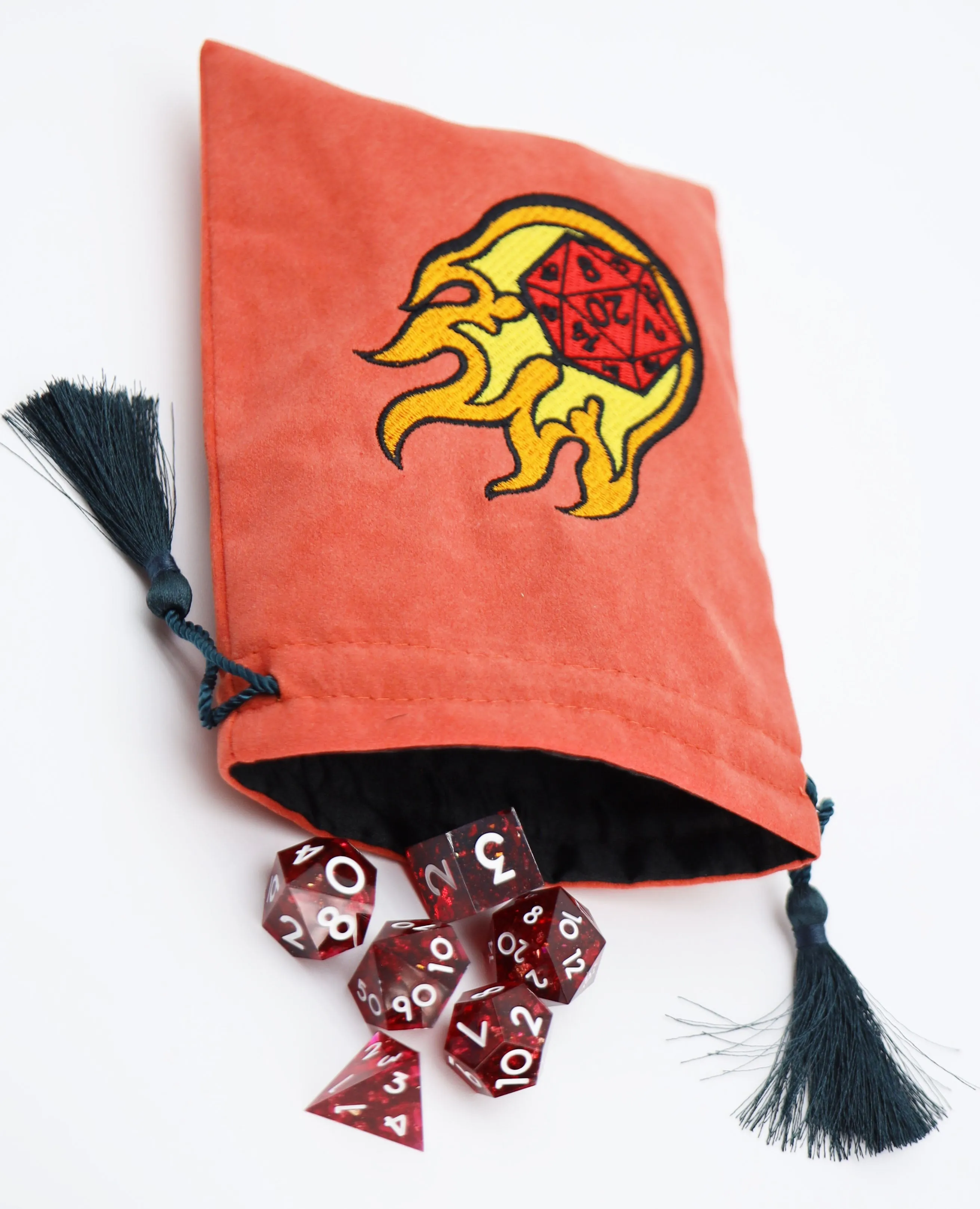 Dice Bag - Dice Fire Ball