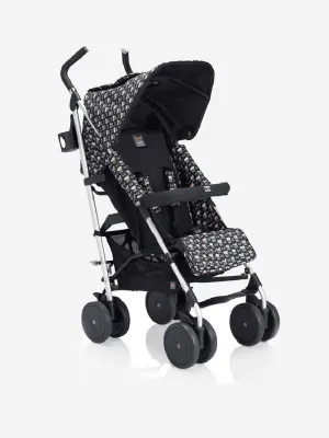 Fendi Black Monster Logo Stroller