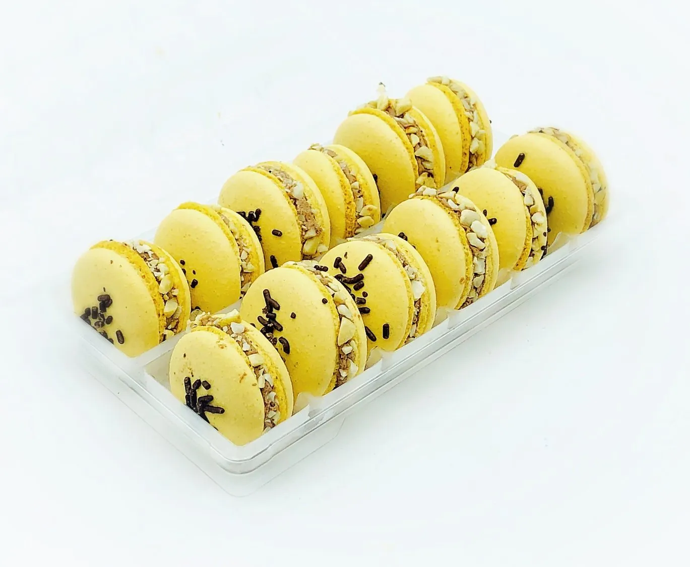 Ferrero Rocher Vegan Macarons