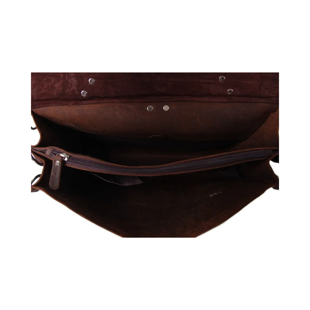 Handmade Vintage Leather Satchel/Backpack