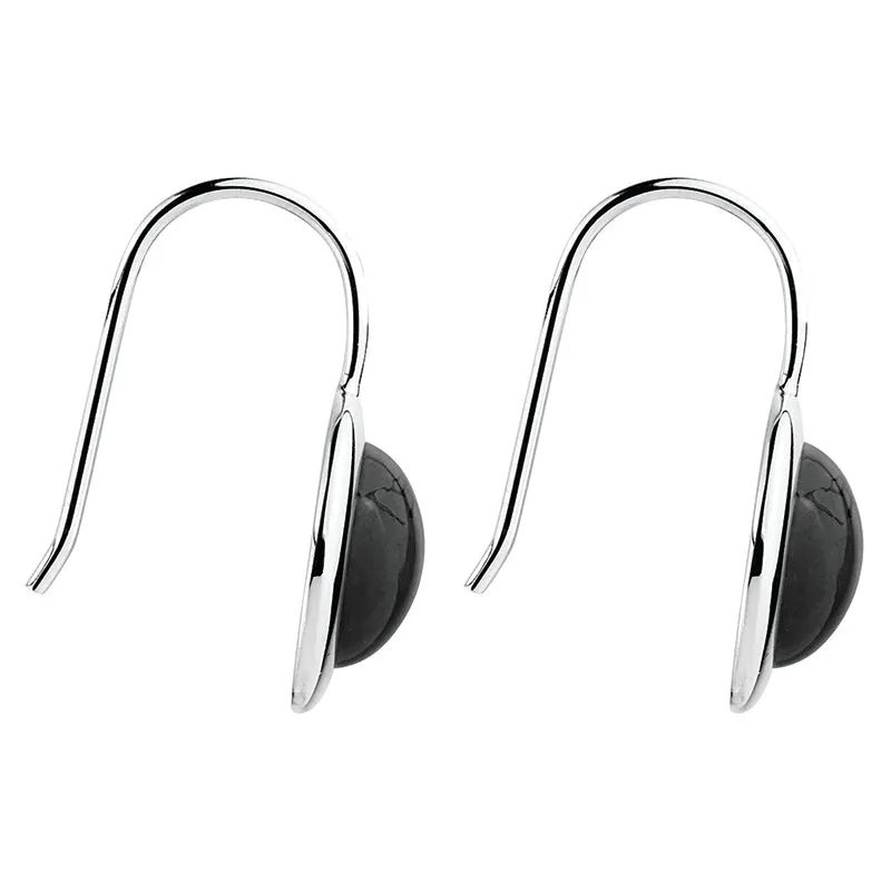 HUSK ONYX DROP EARRINGS