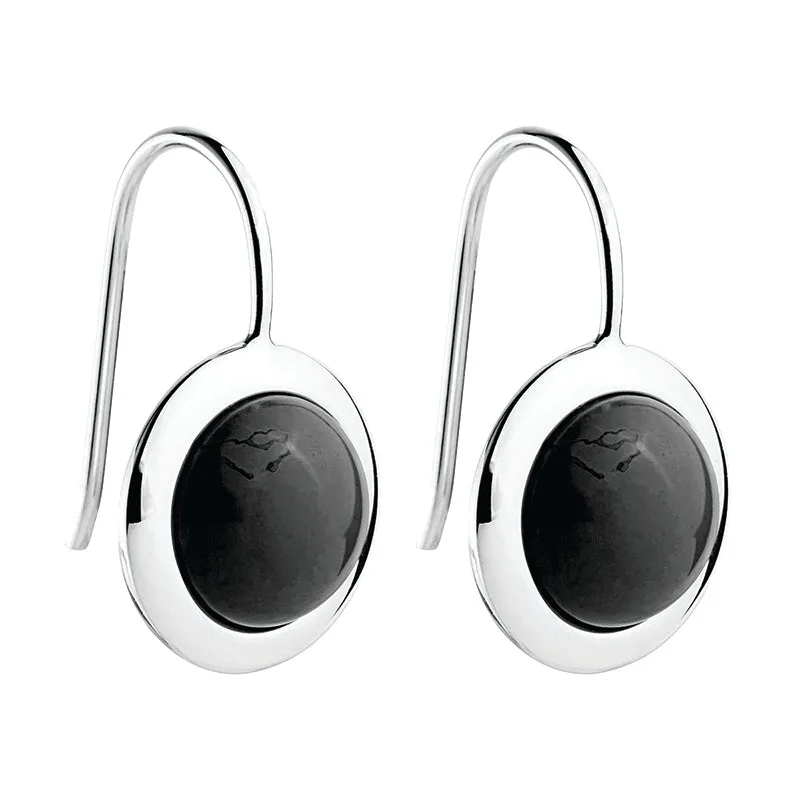 HUSK ONYX DROP EARRINGS
