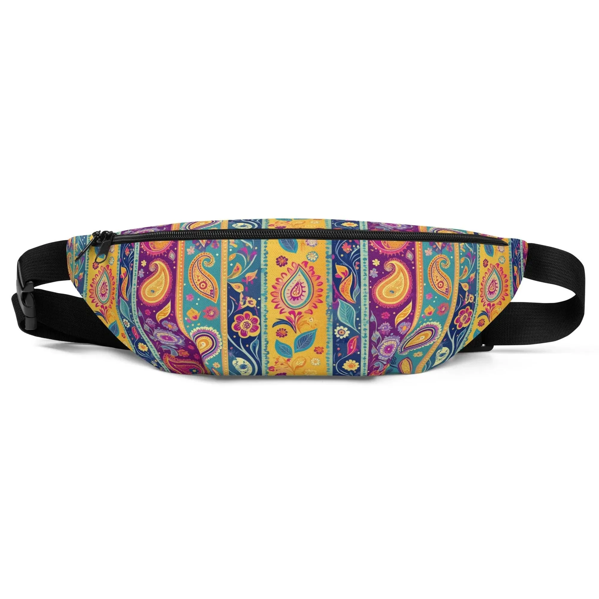 Indian Whimsical Paisley Fanny Pack