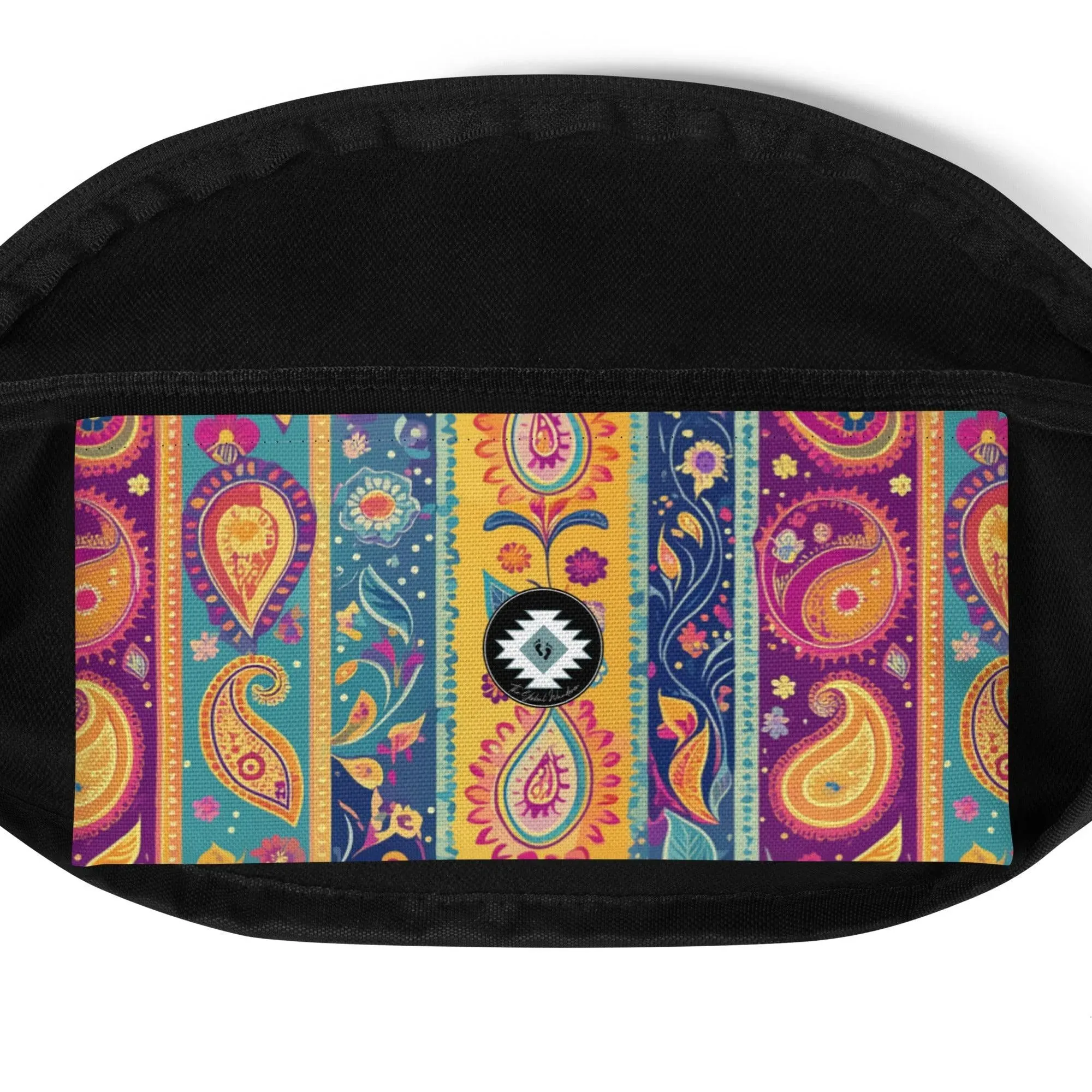 Indian Whimsical Paisley Fanny Pack