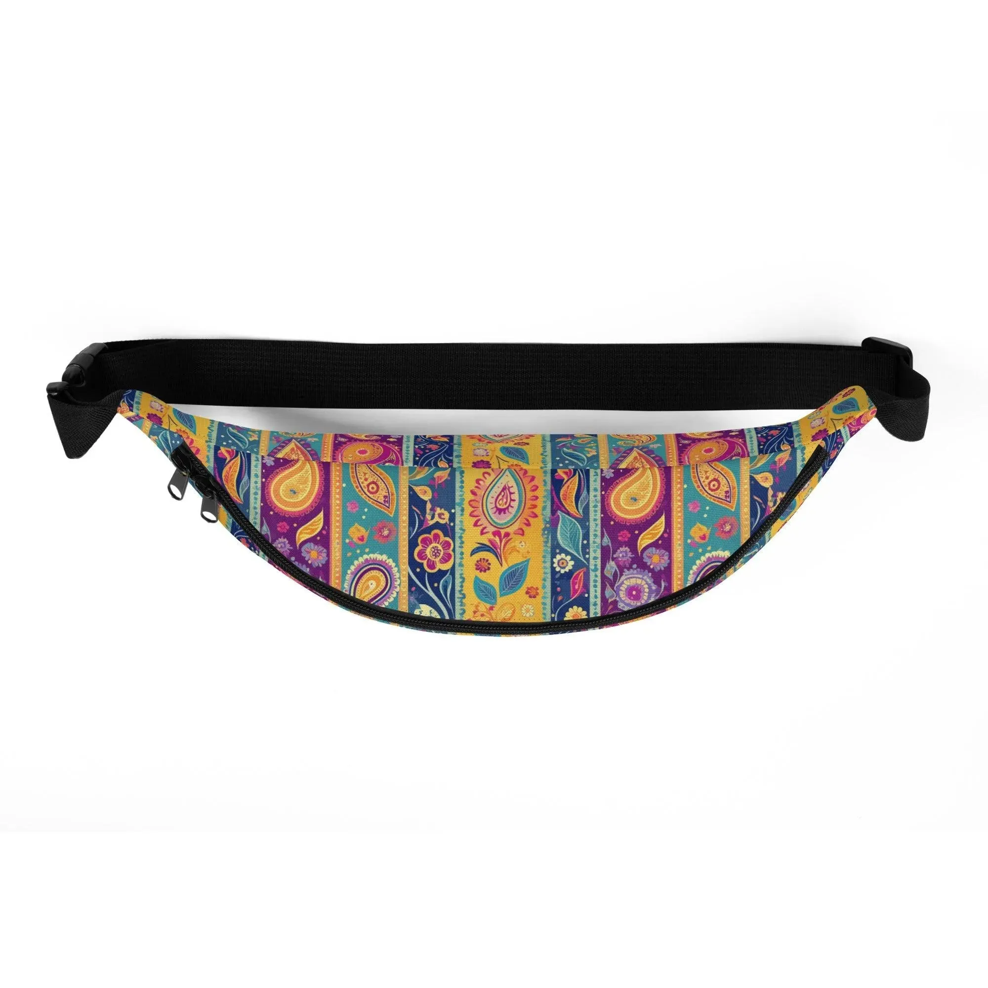 Indian Whimsical Paisley Fanny Pack