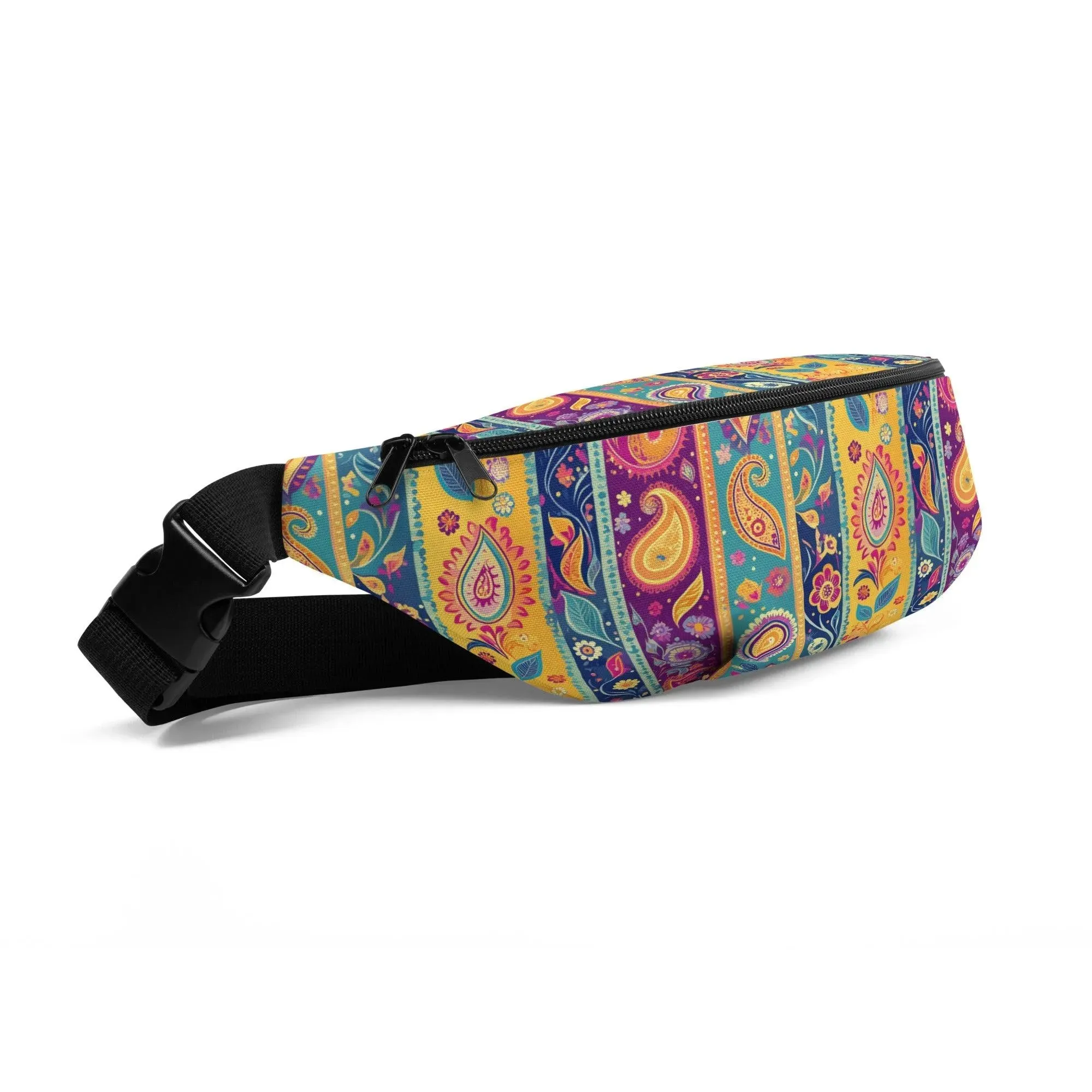 Indian Whimsical Paisley Fanny Pack