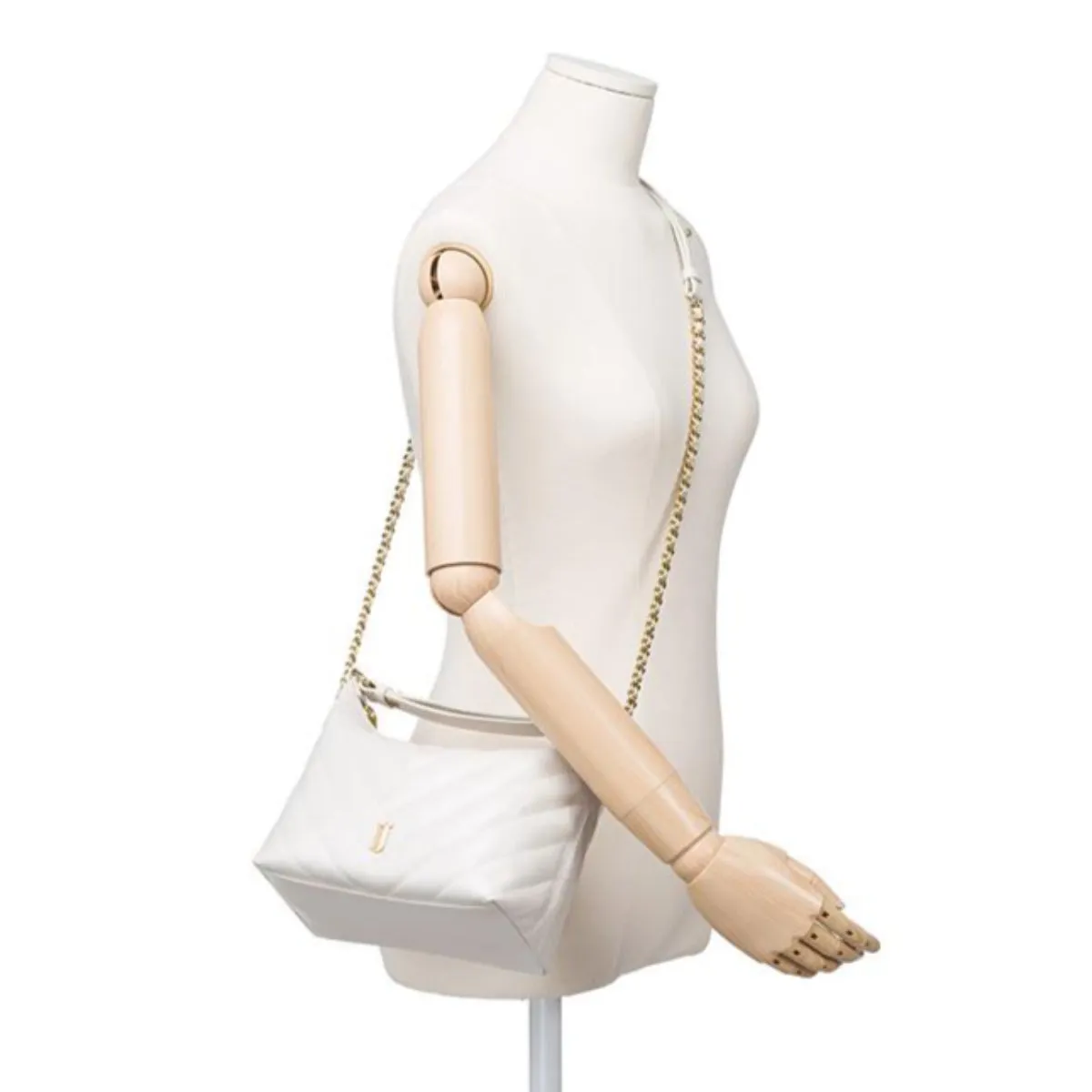 J.ESTINA ILLY SM Hobo Tote Shoulder Cross Bag White / from Seoul, Korea