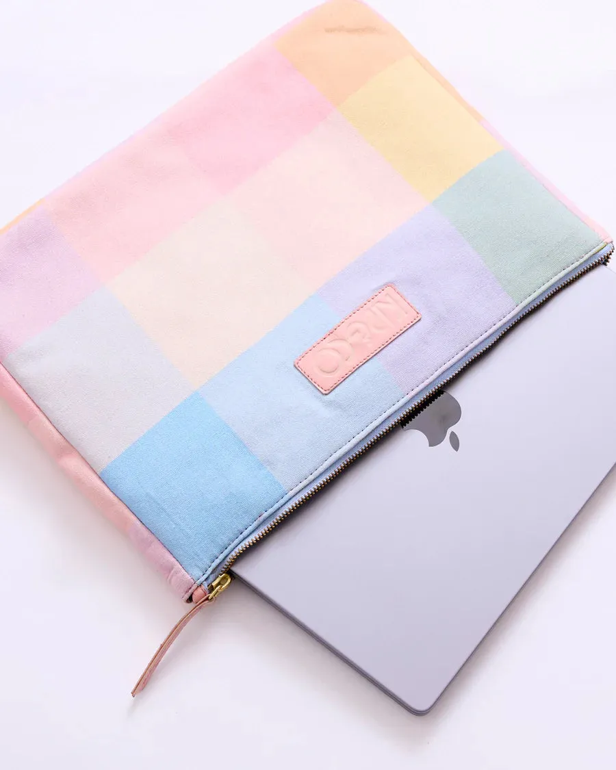 Kip & Co HOME | Corfu Tartan Laptop Case